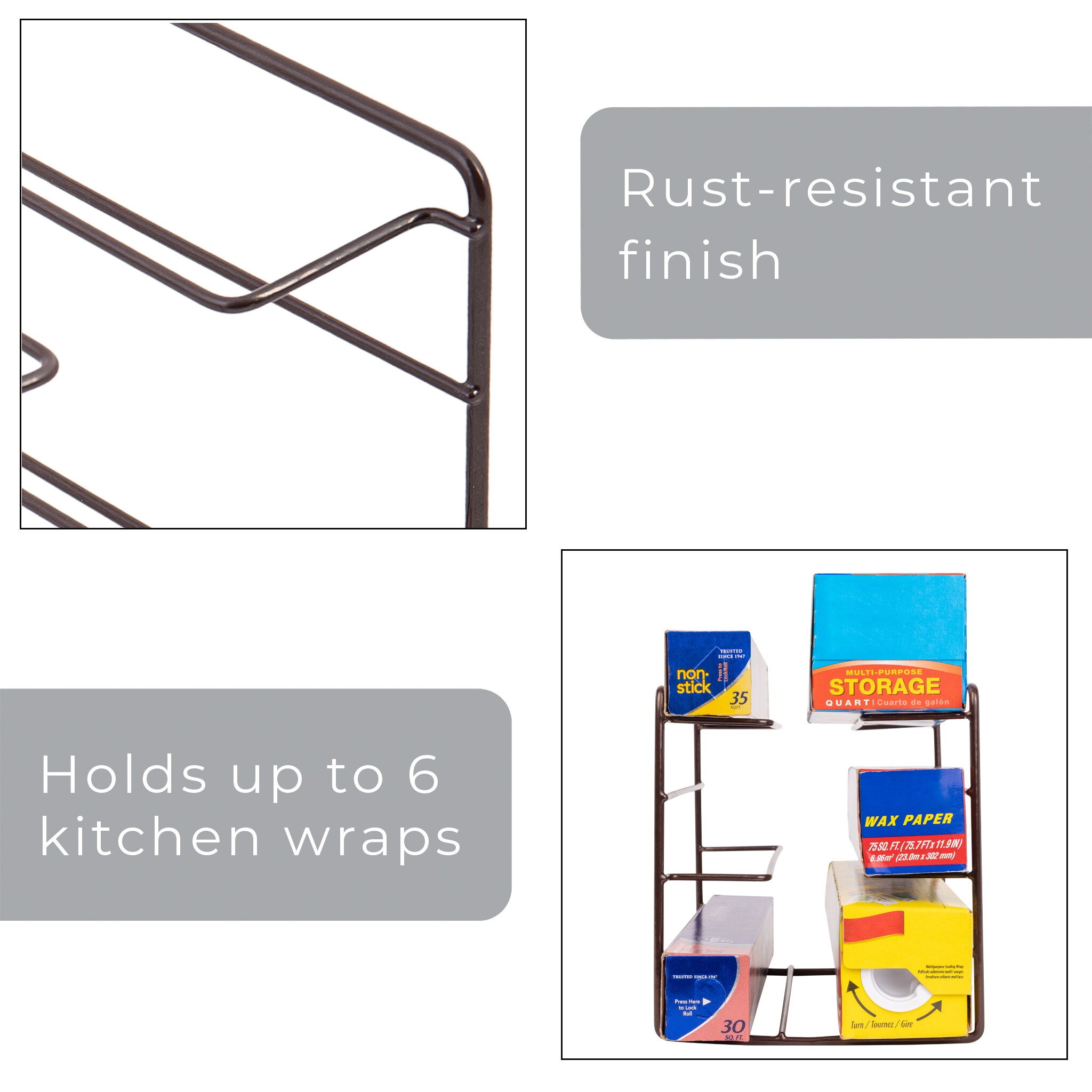 Smart Design 8405188 Pull-Out-Cabinet-Baskets - View #4
