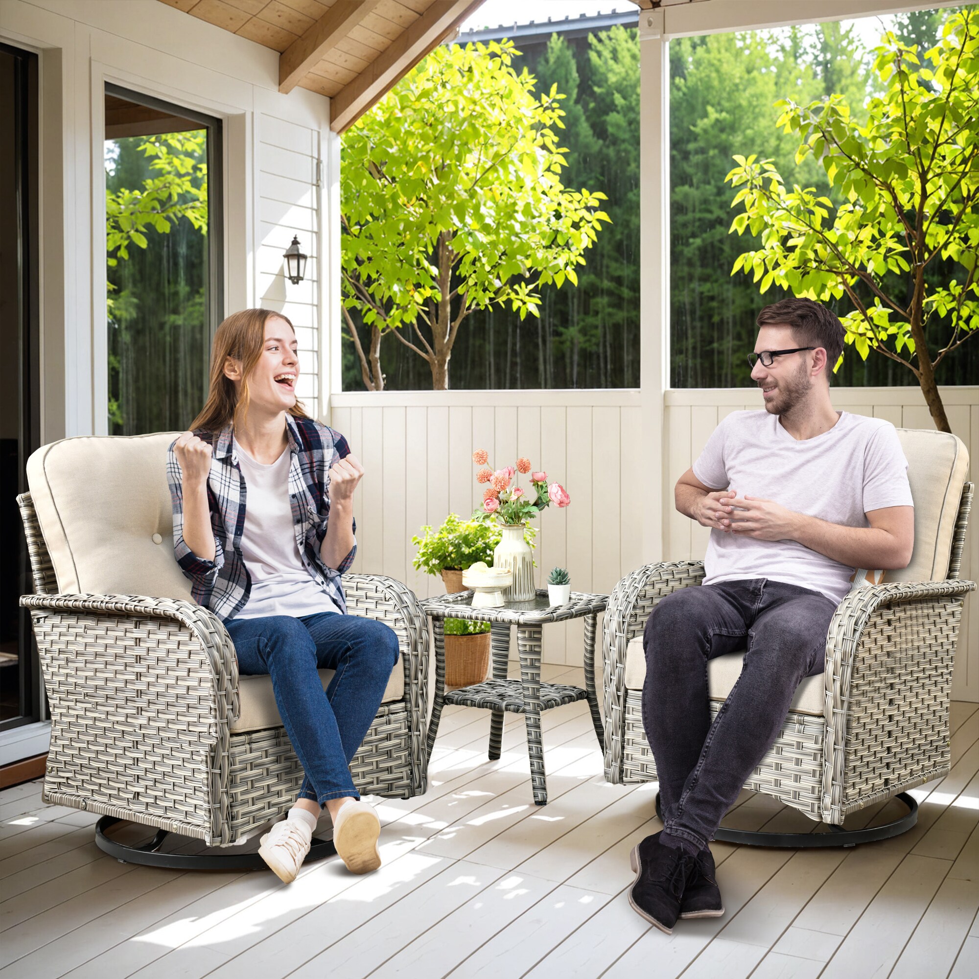 Ovios VNC-6Y Patio-Conversation-Sets - View #7