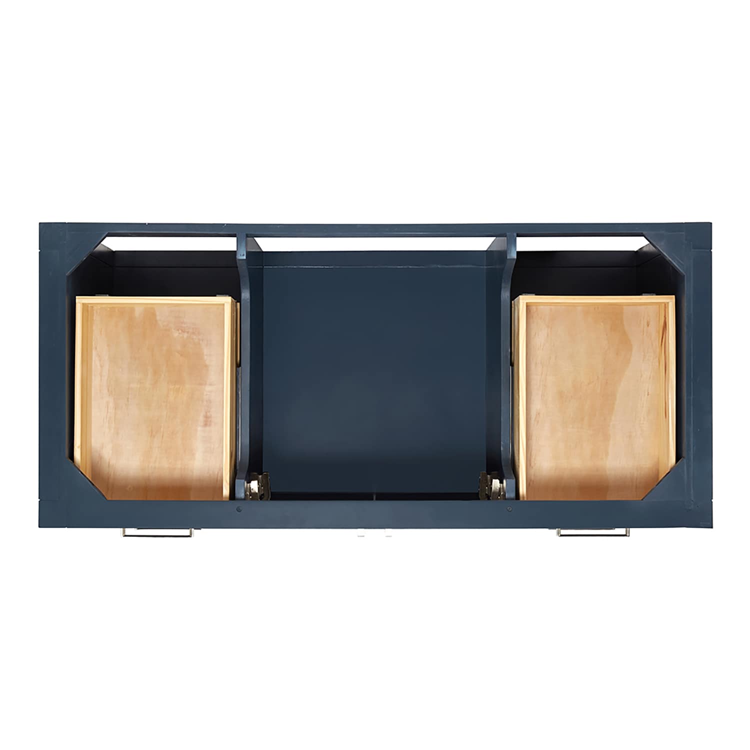 Midnight Blue 49" Single Basin Vanity with Carrara White Top