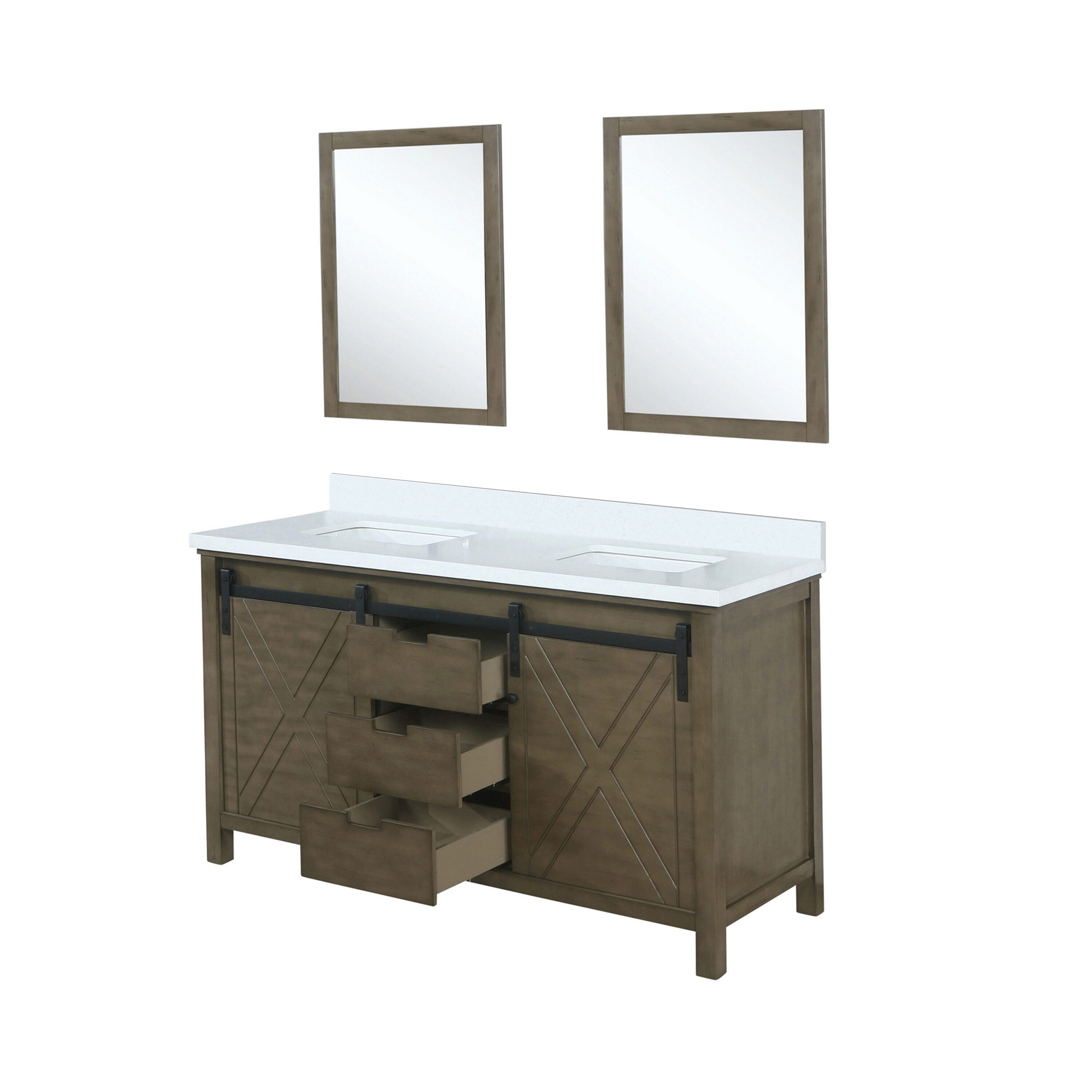 Lexora LM342260DKCSM24 Bath-Vanity-Combo - View #4