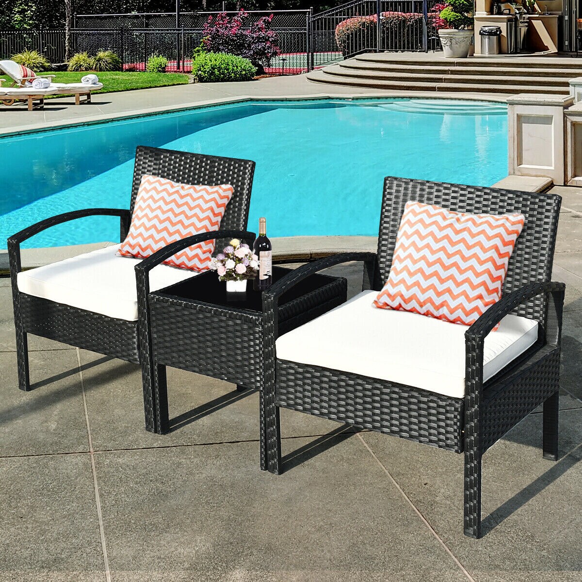 Forclover HBV-1218 Patio-Conversation-Sets - View #2