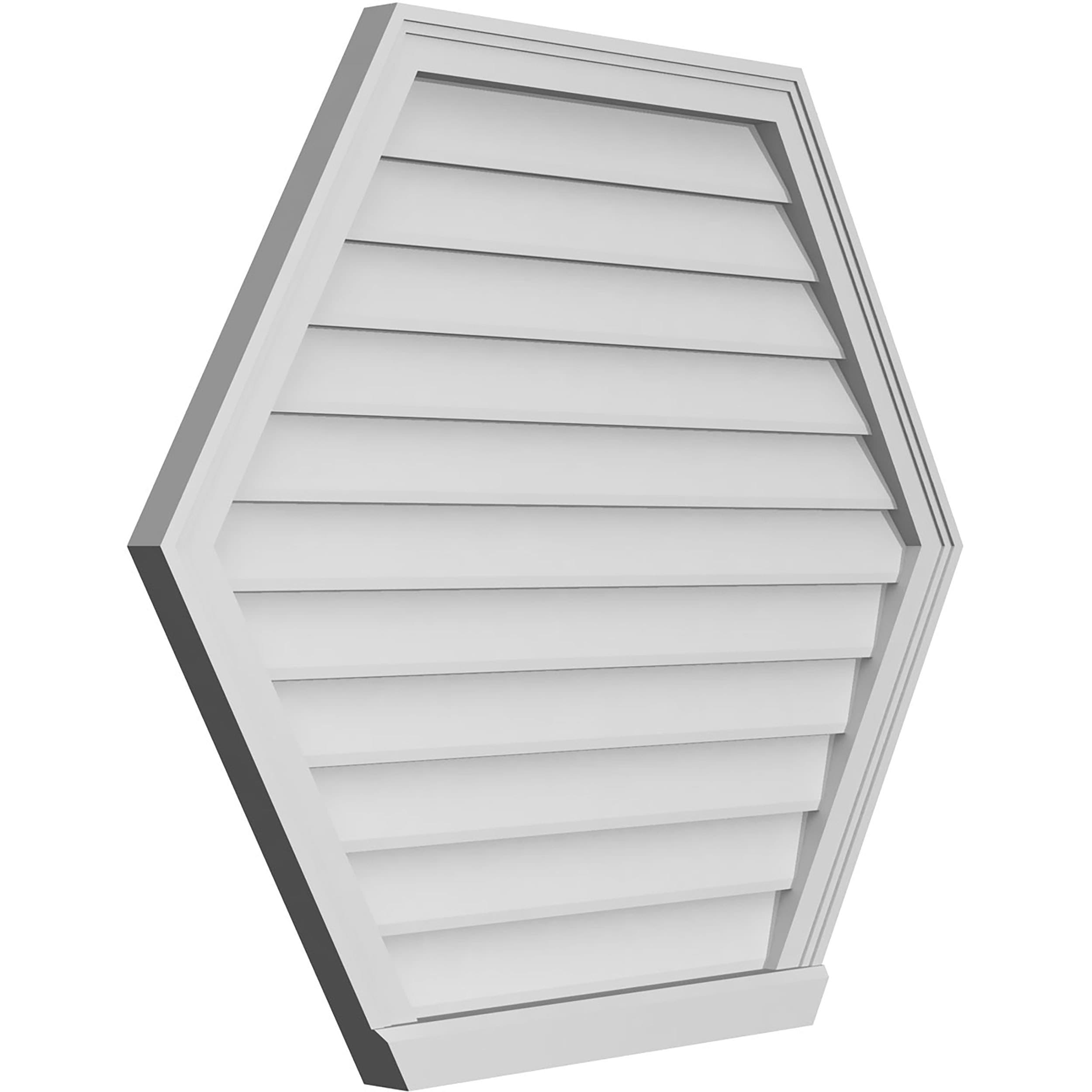 Ekena Millwork GVPHP40X3403SN Gable-Vents - View #2