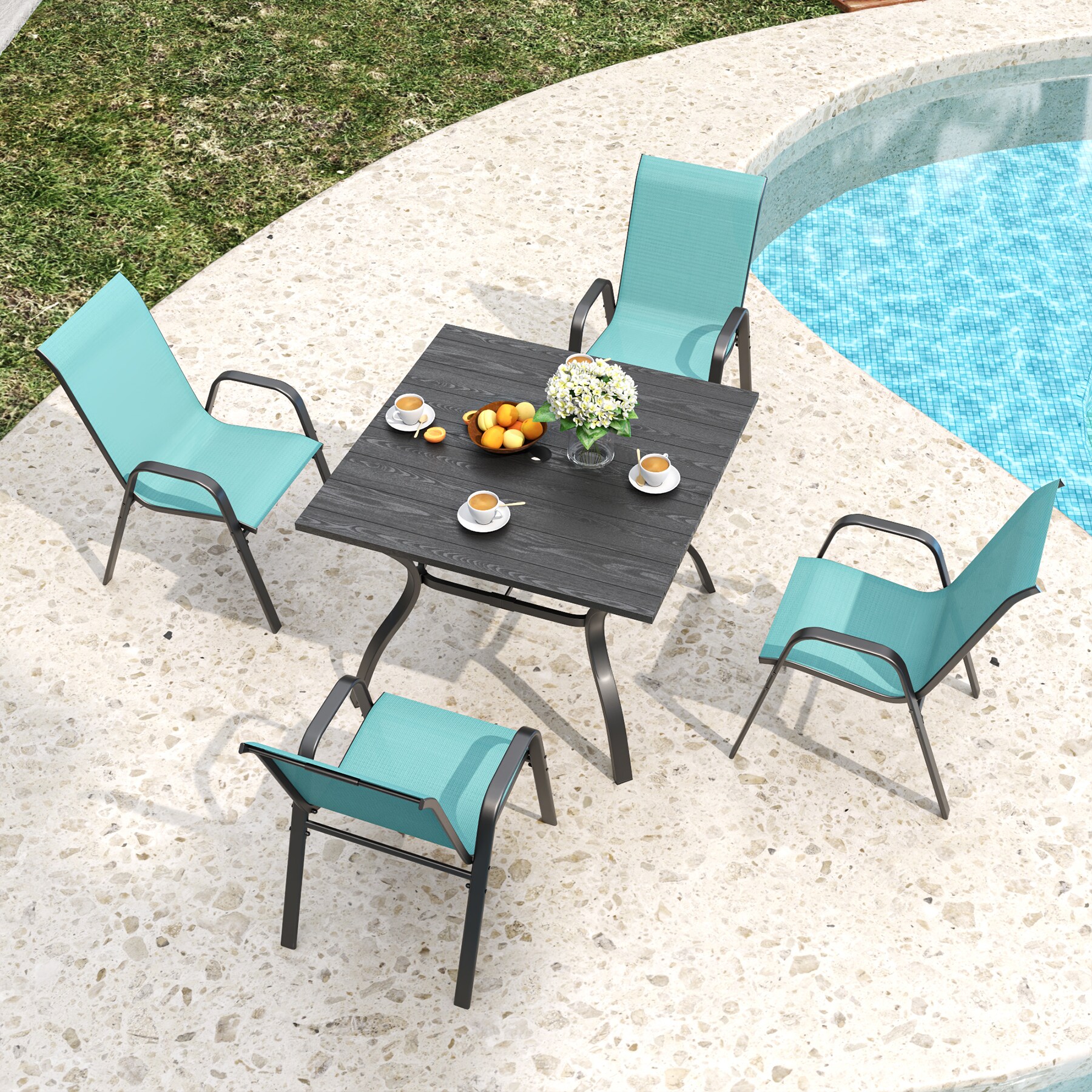 SINOFURN SYG1100034GY Patio-Chairs - View #3