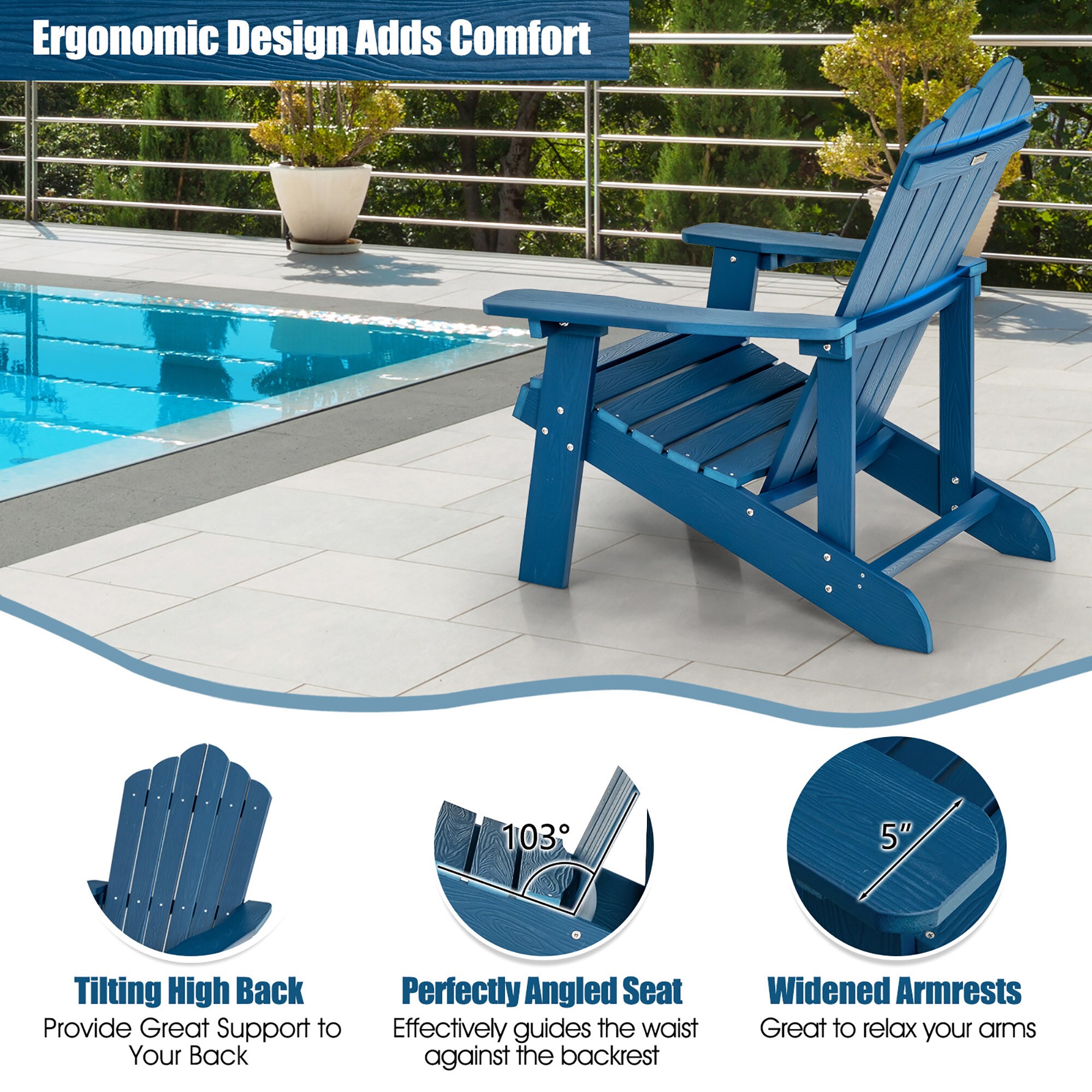 Costway NP10983NY Patio-Chairs - View #2