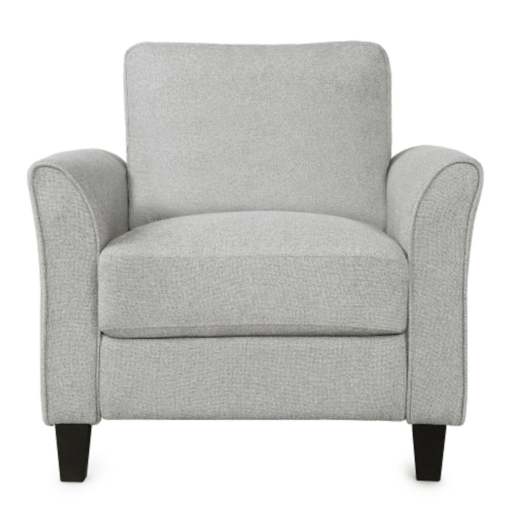 single sofa chair grey