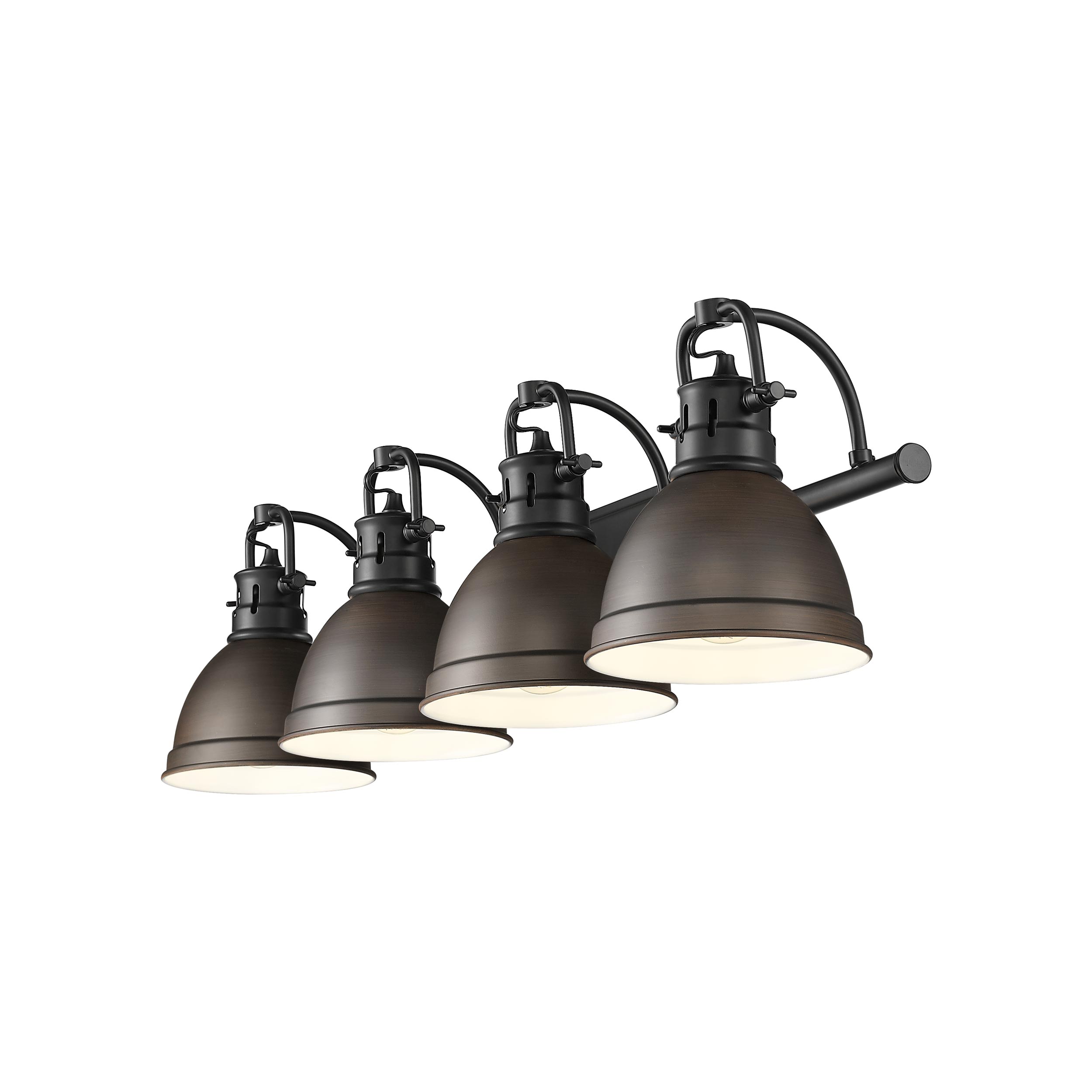Golden Lighting 3602-BA4 BLK-RBZ b089995 - View #2