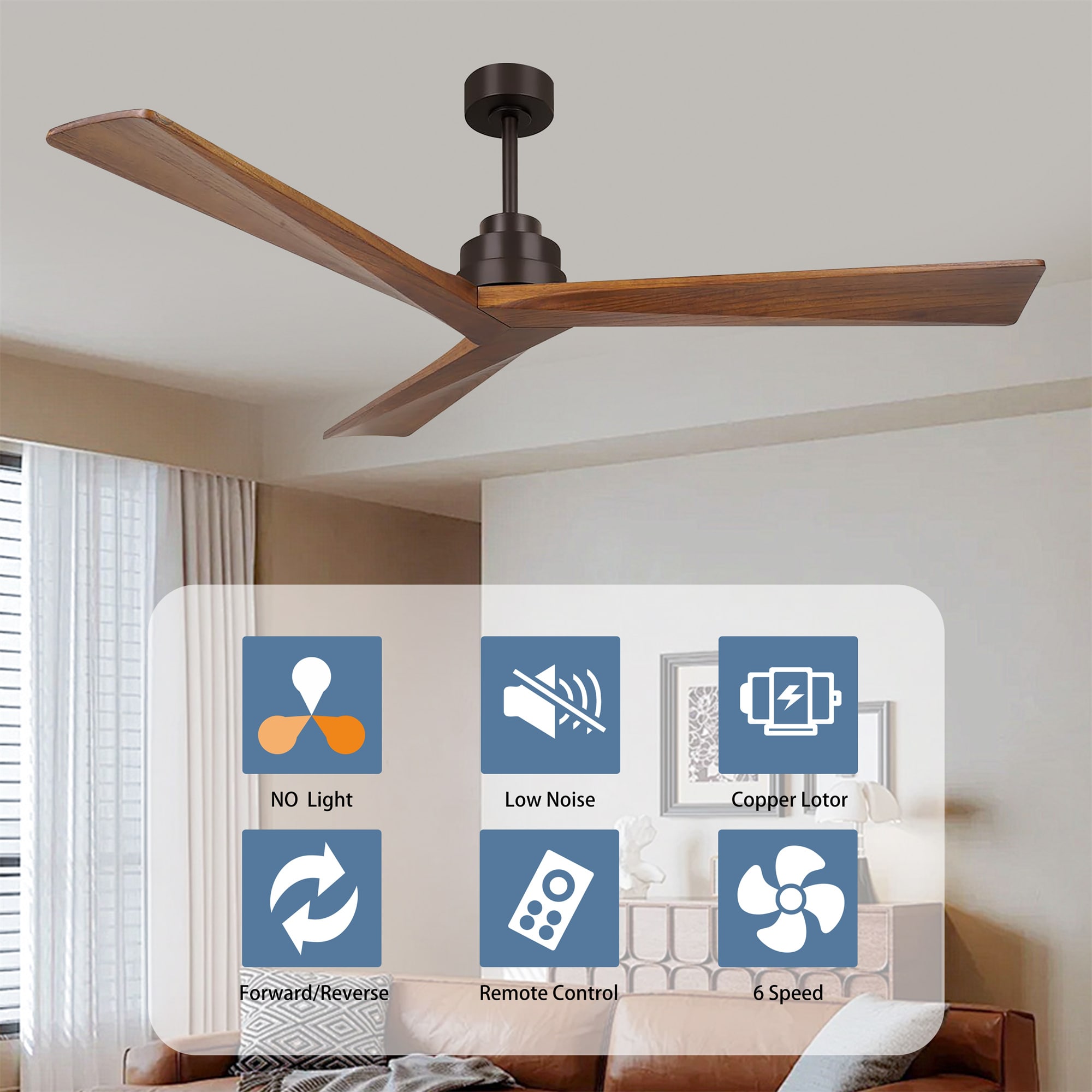 BABOOM BOM-316087-OR Ceiling-Fans - View #6