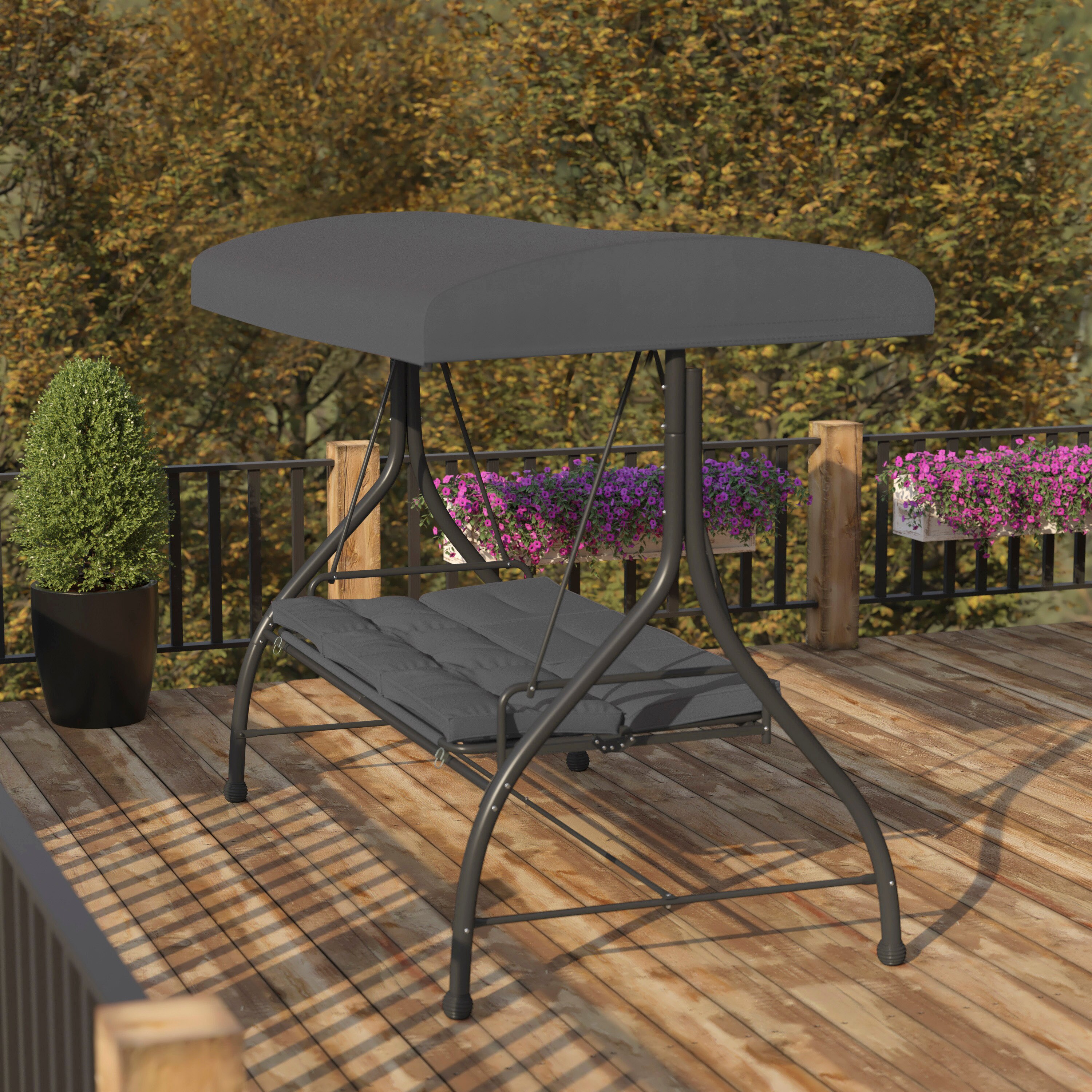 Flash Furniture 196861105630 Swing-Gliders - View #7