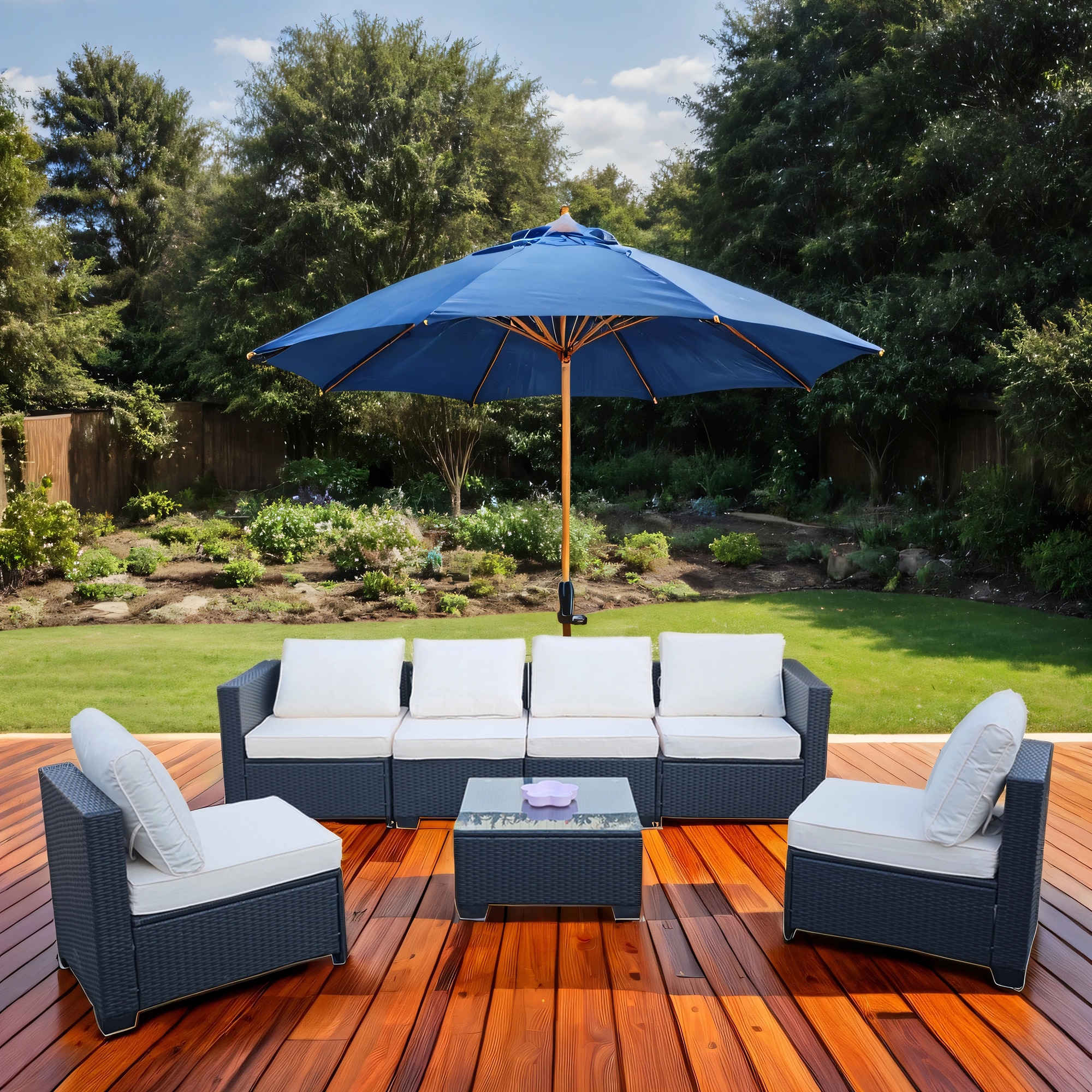 SINOFURN SYA010491BG Patio-Sofas-Daybeds - View #2