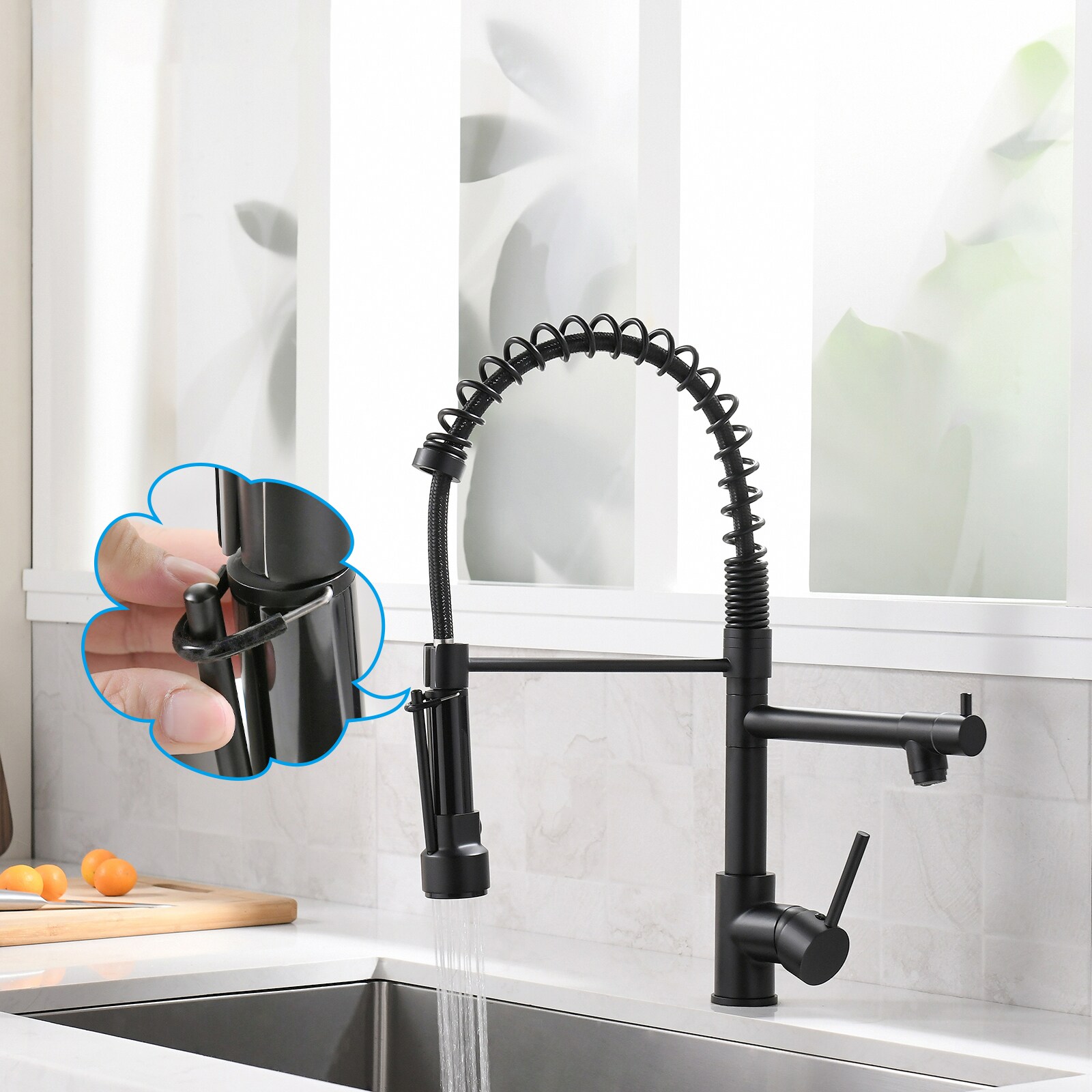 Fapully FA-B-1006B Kitchen-Faucets - View #3