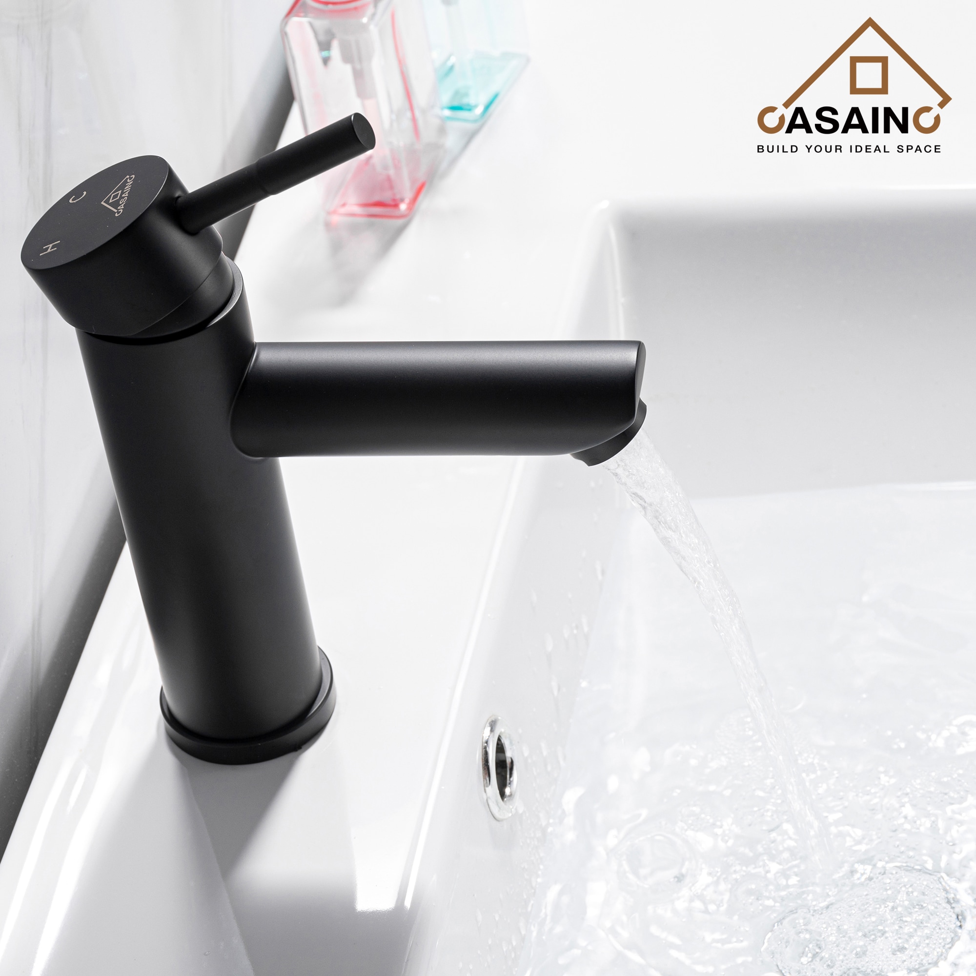 CASAINC AM-BF001-MB Lavatory-Faucets - View #3