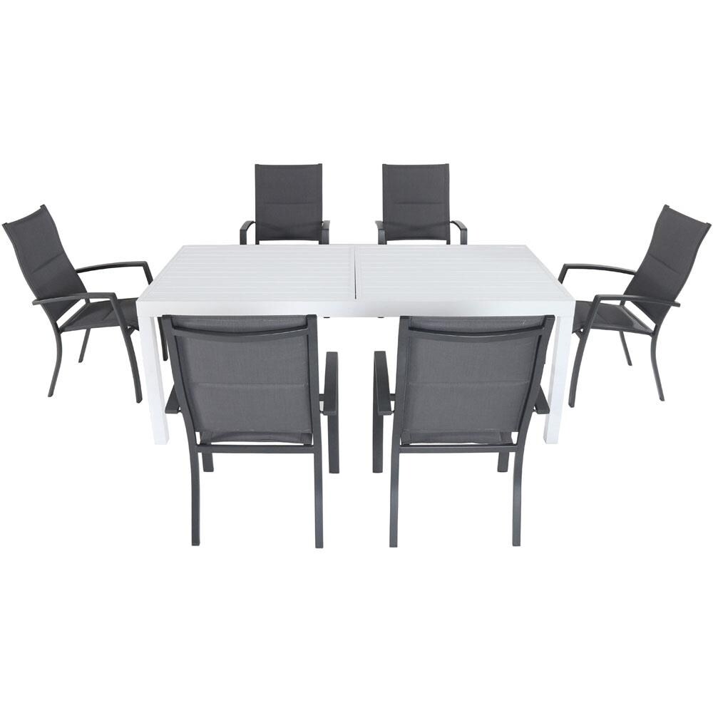 Hanover DELDN7PCHB-WG Patio-Dining-Sets - View #7