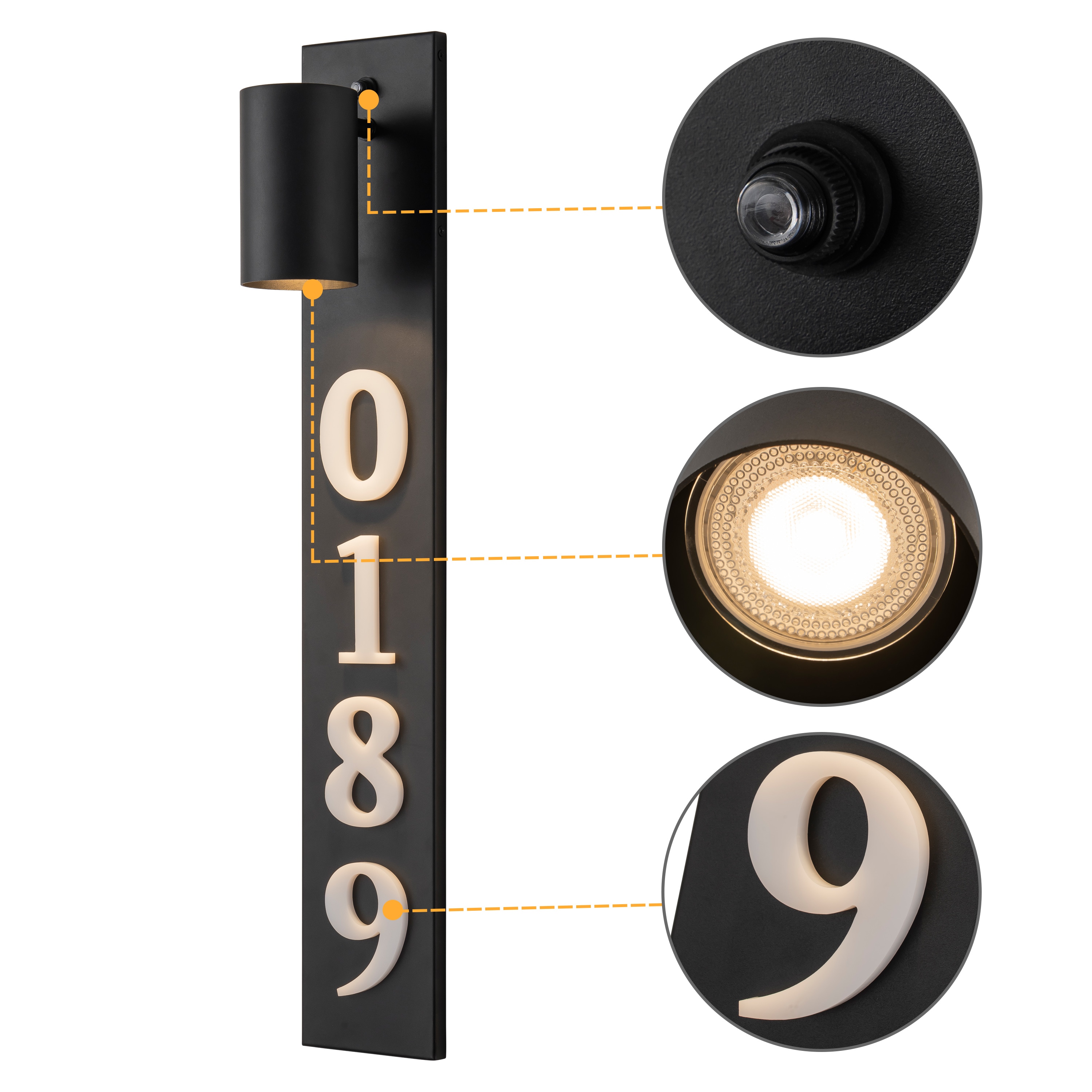 C Cattleya LLA2482-W Outdoor-Wall-Lighting - View #4