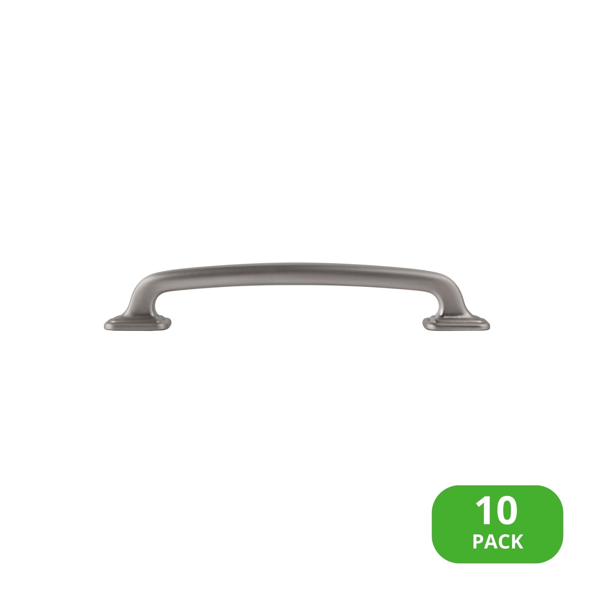Sumner Street Home Hardware RL070208VP Grayson 5-in , 127mm Center to Center Satin Nickel Arch Bar 10 -Pack