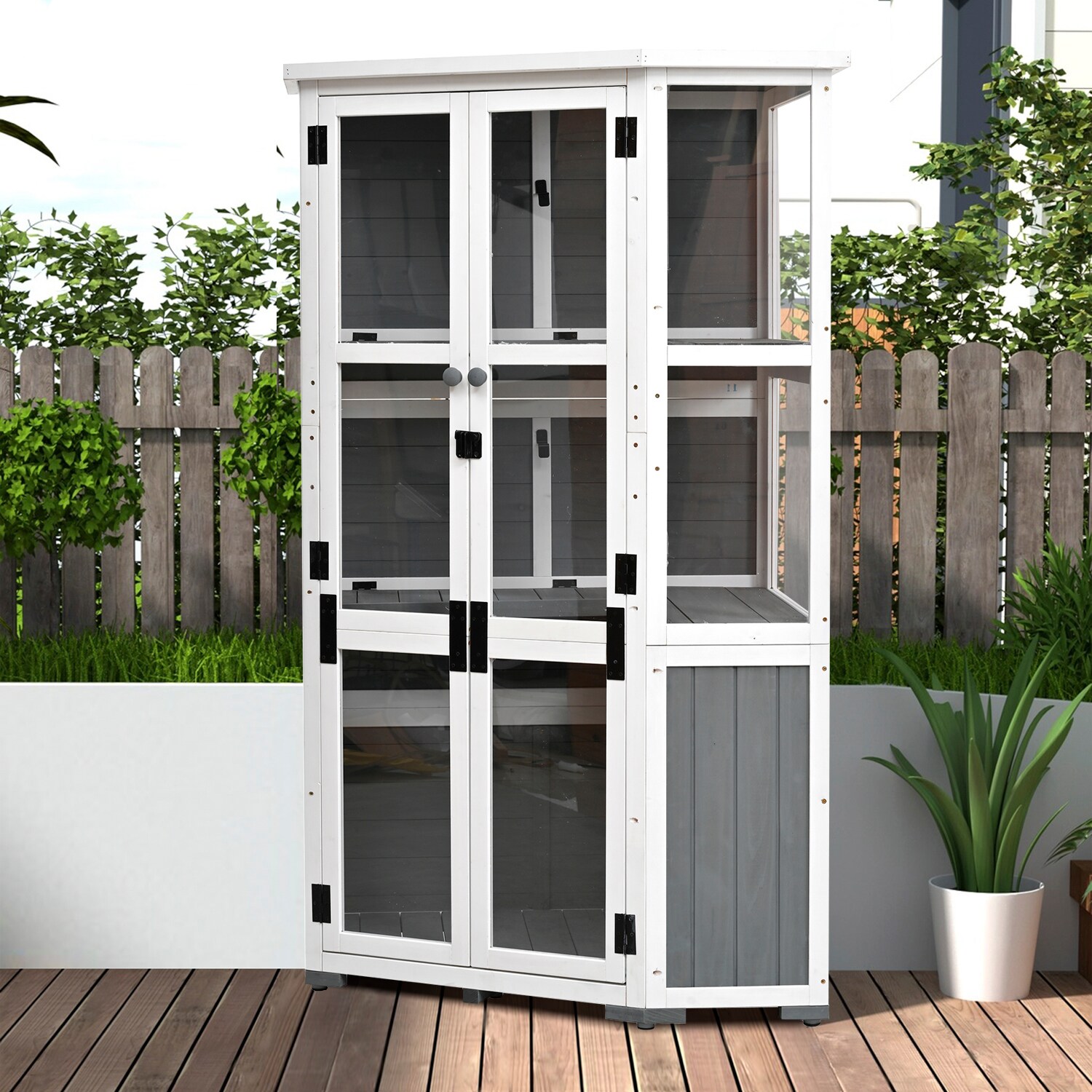 Maincraft D01-OSS24 Wood-Storage-Buildings - View #2