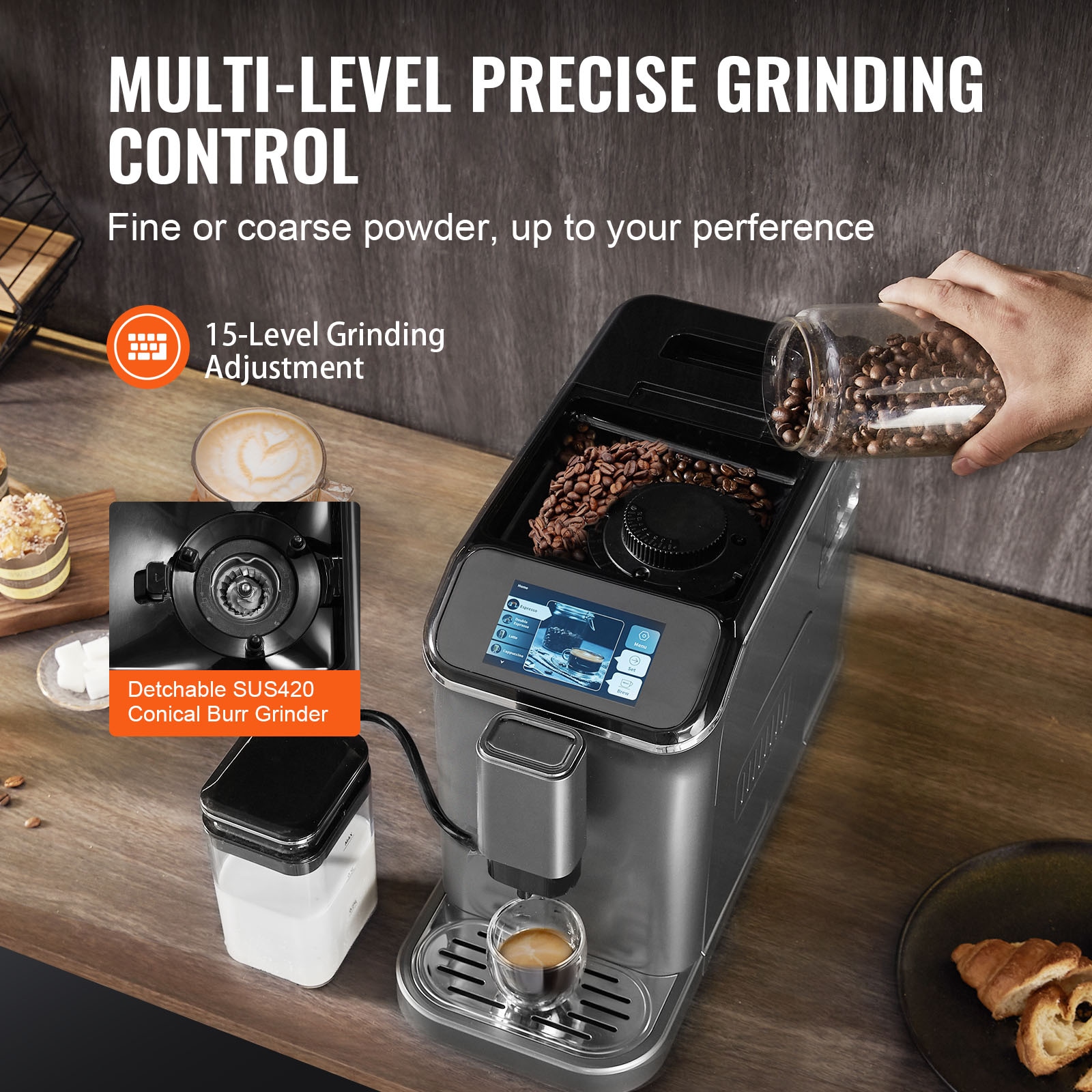 VEVOR SCQZDYSKFJQZ03853V1 Coffee-Makers - View #3