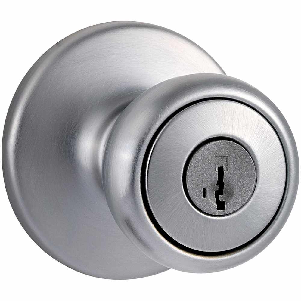 Kwikset  400TS Tylo Single Cylinder Keyed Entry Knobset with SmartKey Cylinder