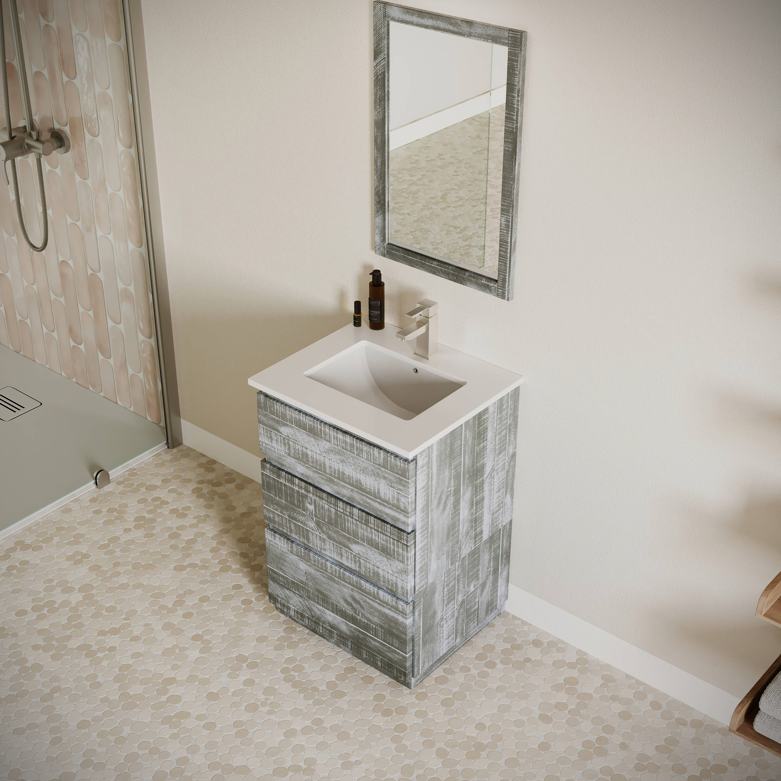 Fresca FCB3124ASH-FC-CWH-U Bath-Vanity-Combo - View #5