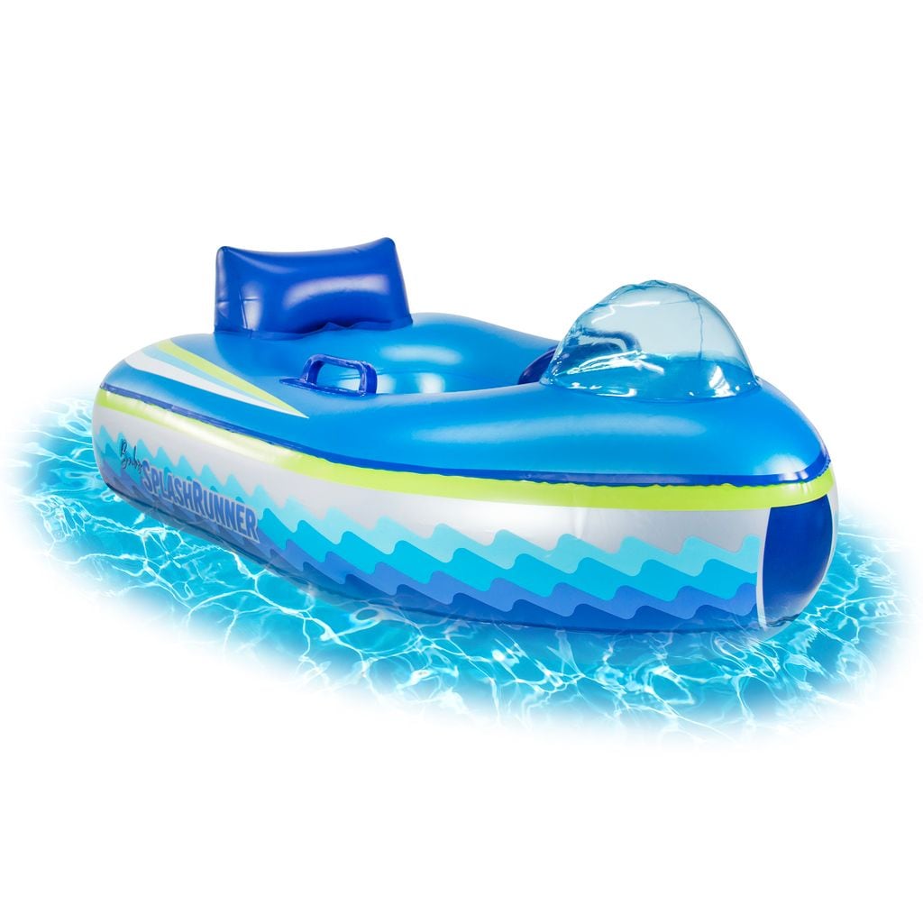 PoolCandy PC1035BBY 35-in x 24-in 1 -Seat Blue Infant float