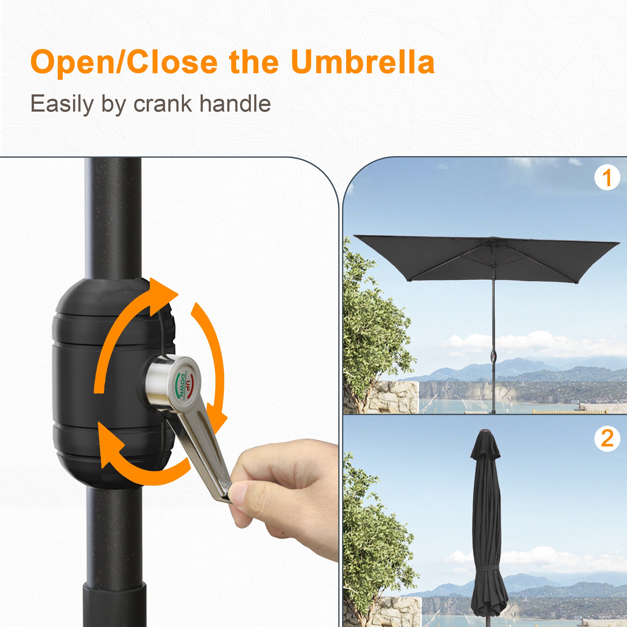 Sonkuki SD-CXCF-BK Umbrellas-2 - View #4