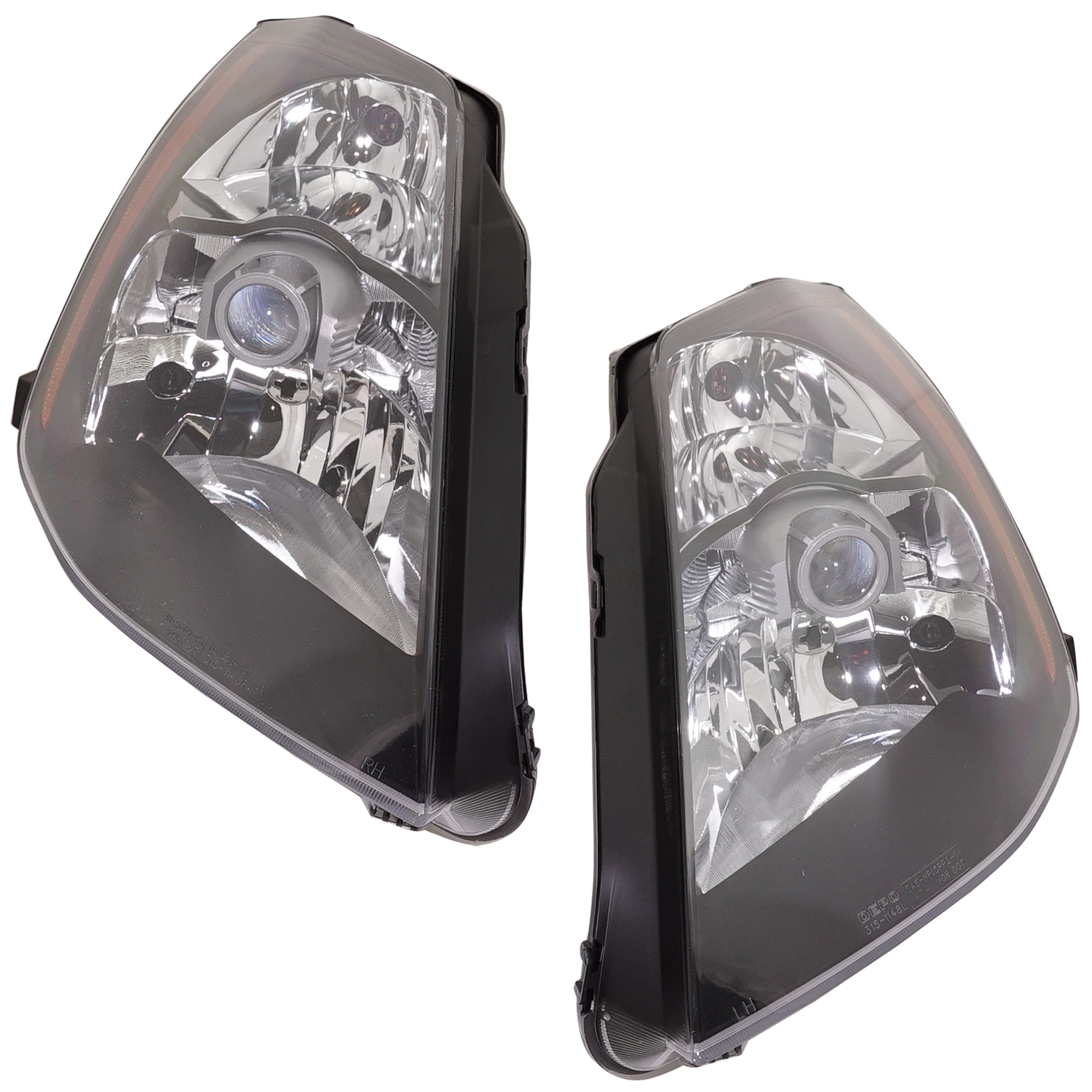 Garage-Pro GPRN10010046 Driver and Passenger Side Headlight For Nissan 350z 2003-2005 Halogen Without Bulb(s) Replaces# 26060cd026