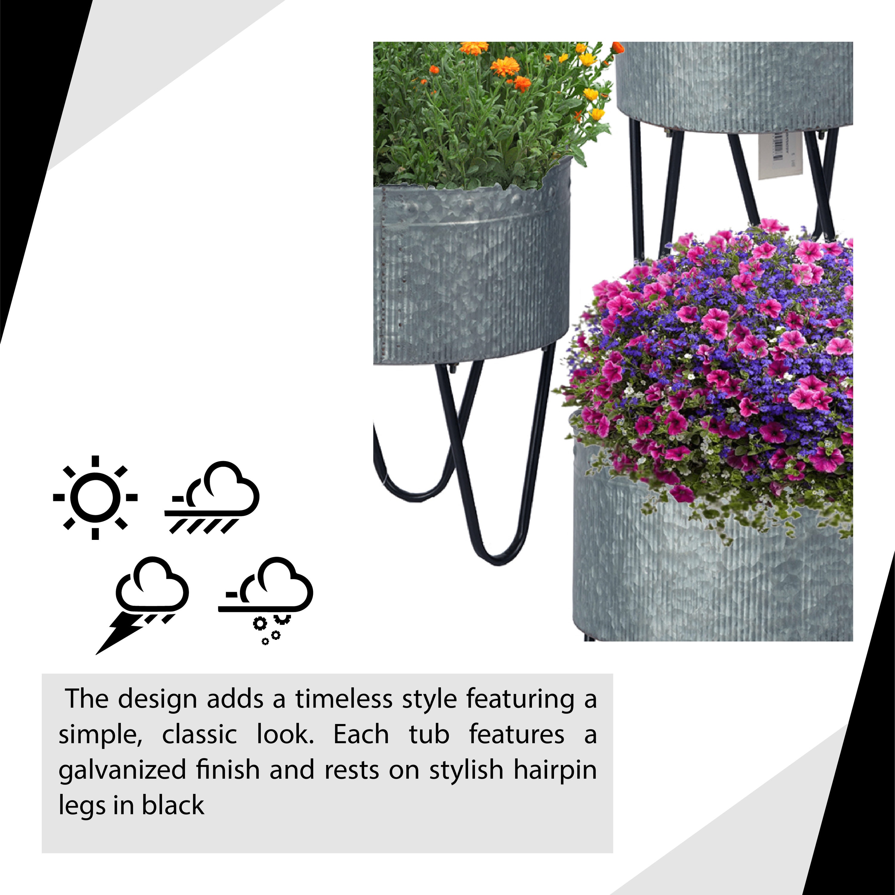 A&B Home D42183 Planter-Window-Box - View #5