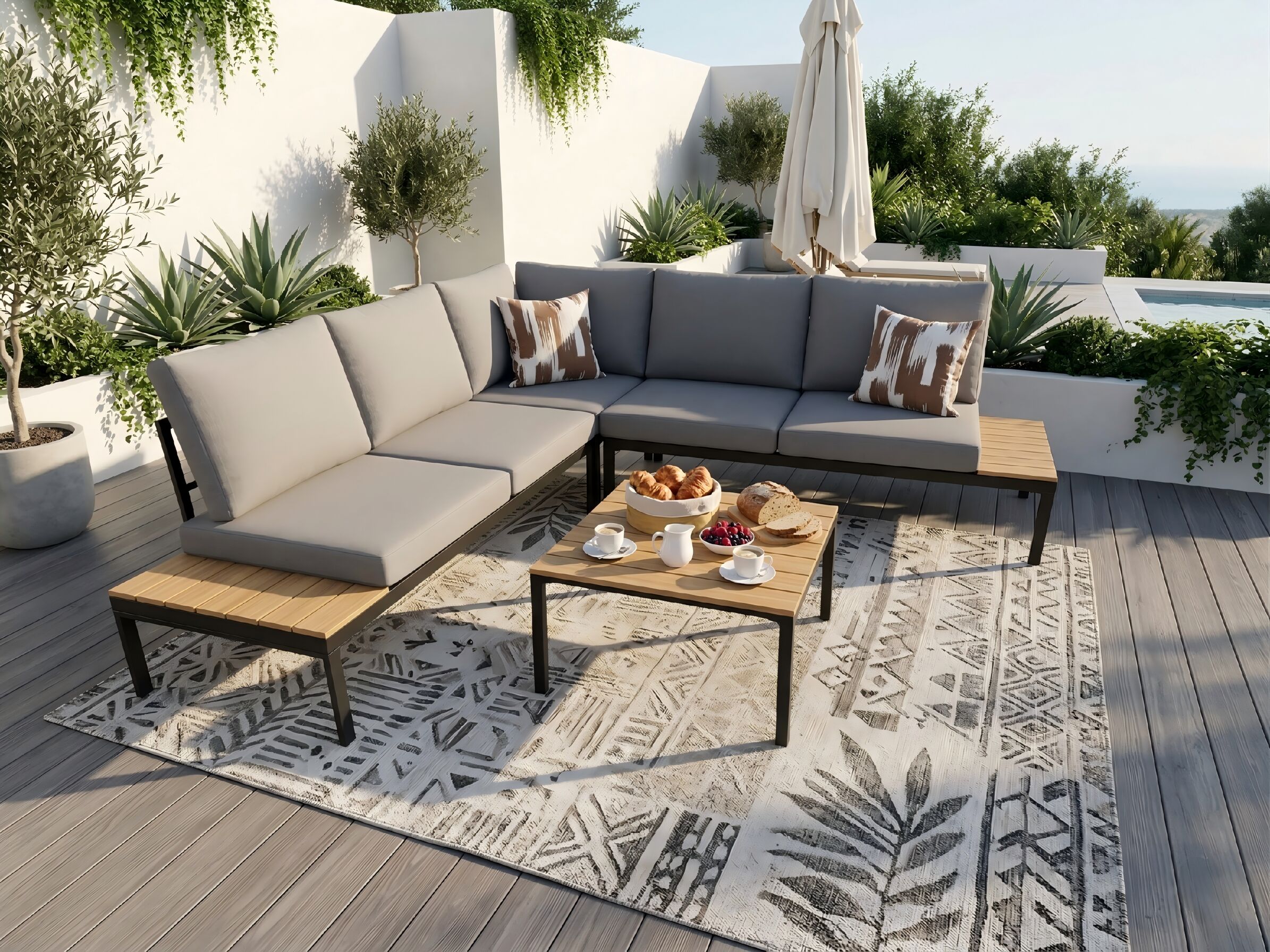 JUSHUA MT-874S00087 Patio-Conversation-Sets - View #4