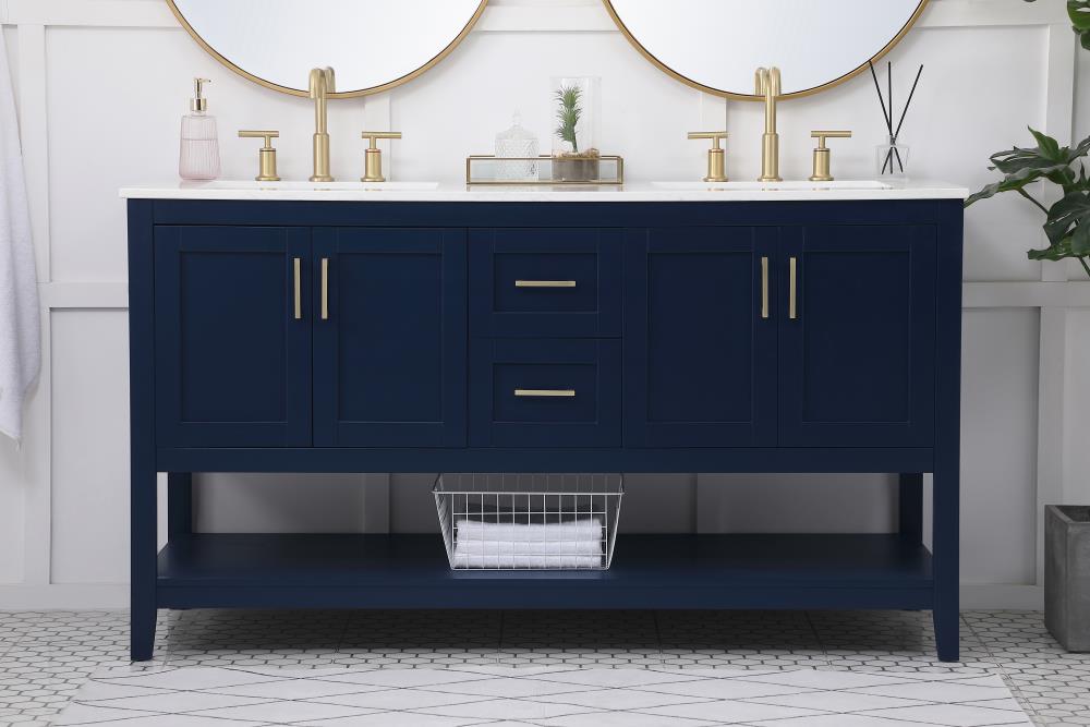 Elegant Decor FI48060DBL Bath-Vanity-Combo - View #2