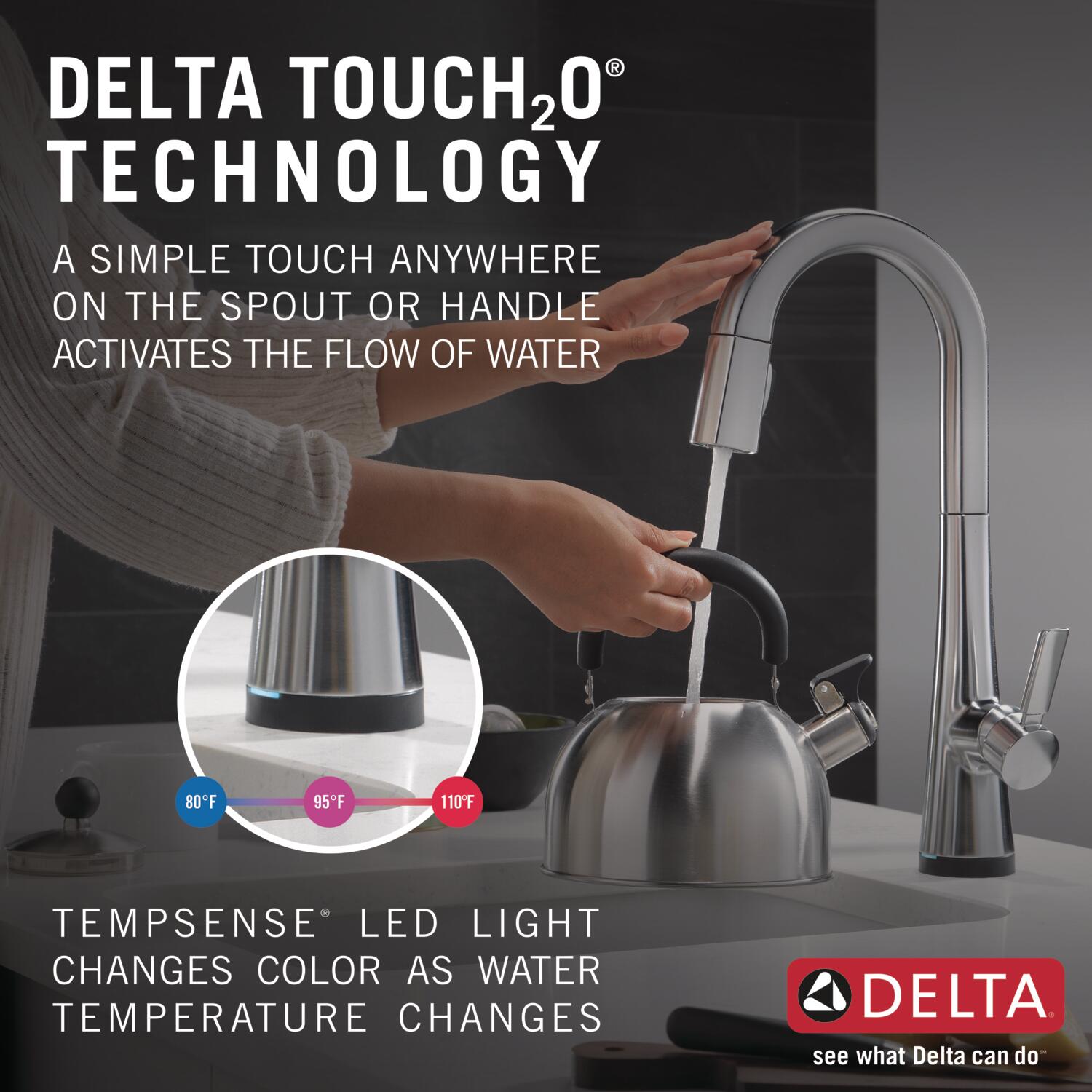 Delta 9991T-PR-DST Kitchen-Faucets - View #2