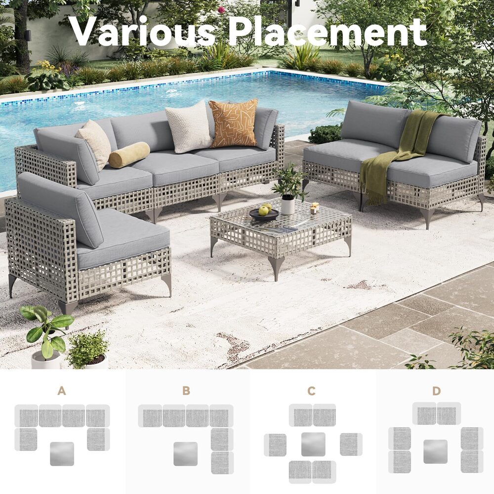 Mondawe OR-SH-026AAA-TM Patio-Sofas-Daybeds - View #4