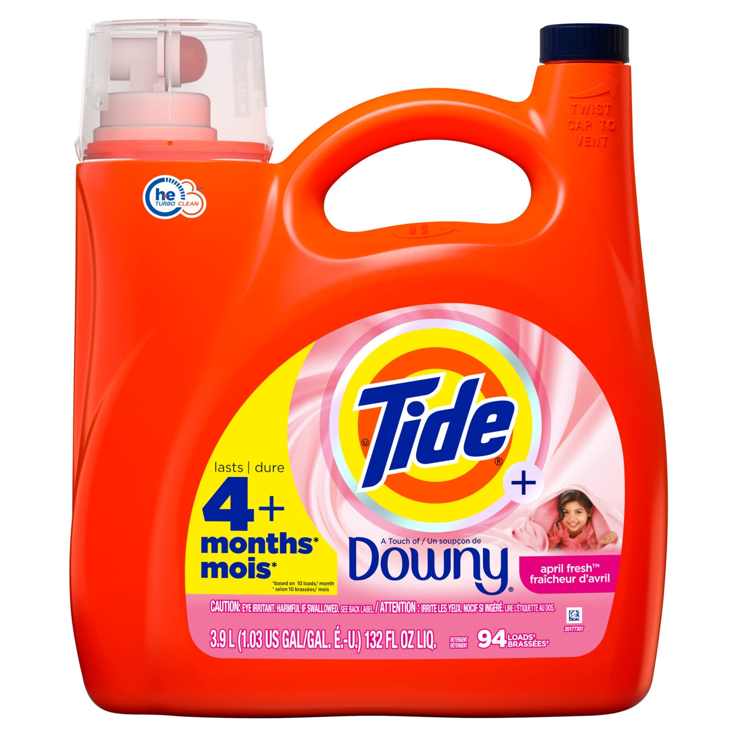 Tide April Fresh HE Laundry Detergent (132-fl oz) 3077212219 at Lowes.com