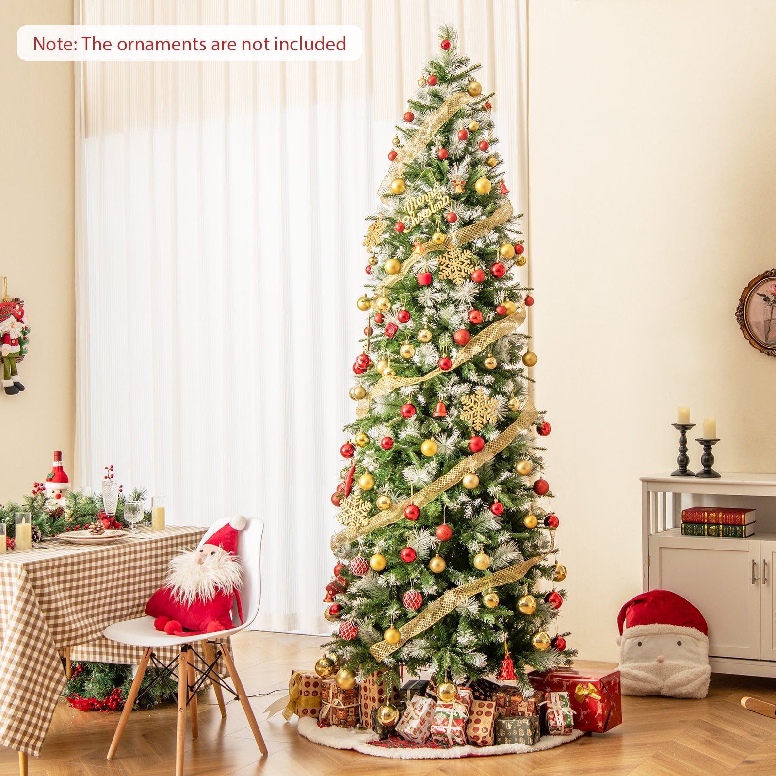 WELLFOR GG-293823AAK Artificial-Christmas-Trees - View #2