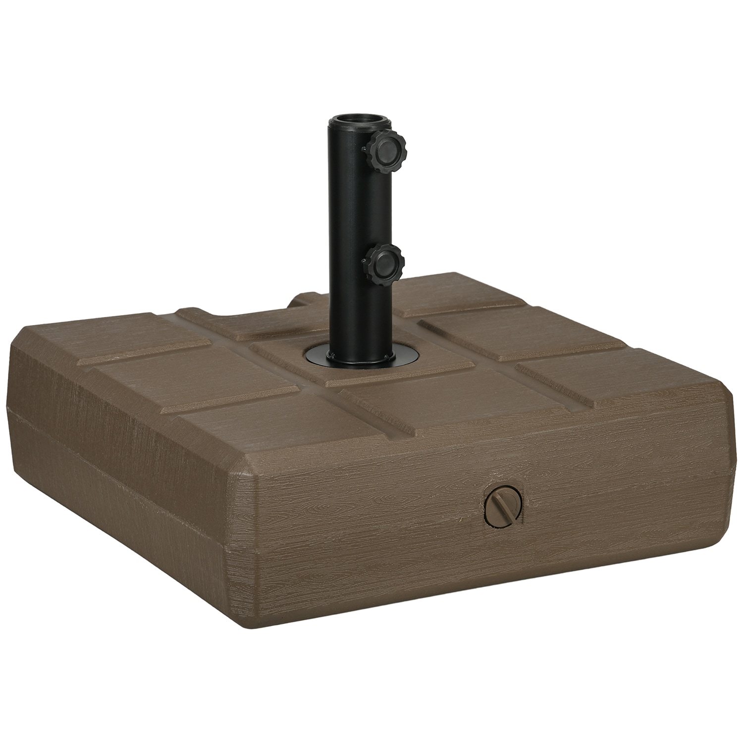 GZMR GZ-W2225P137 Patio Umbrella Base Brown Patio Umbrella Base