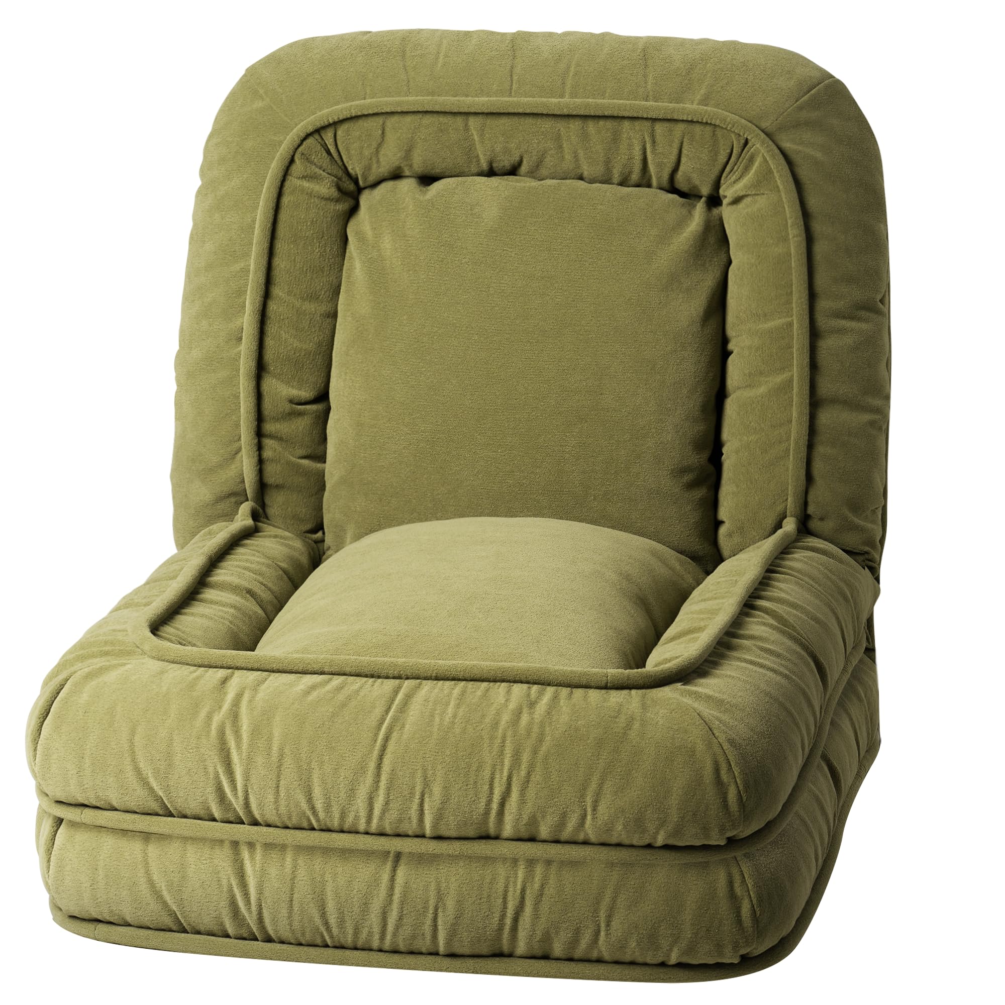 LTMATE LSCOZY-GREEN Green Casual Twin Futon