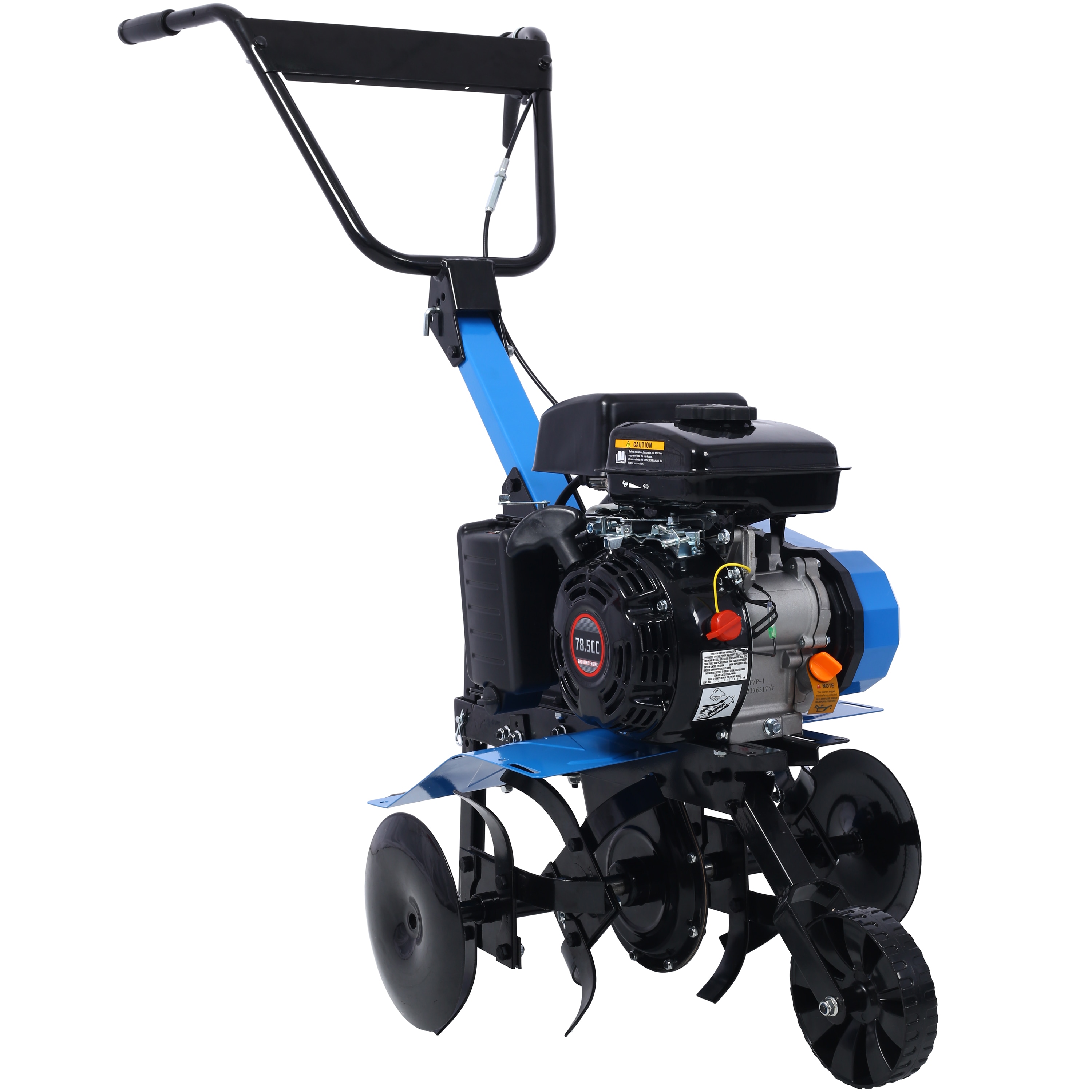 Tatayosi T142924 Gas-Powered 4-Cycle 2-in-1 Tiller and Cultivator with Handle 18IN TILL WIDTH EPA complaint