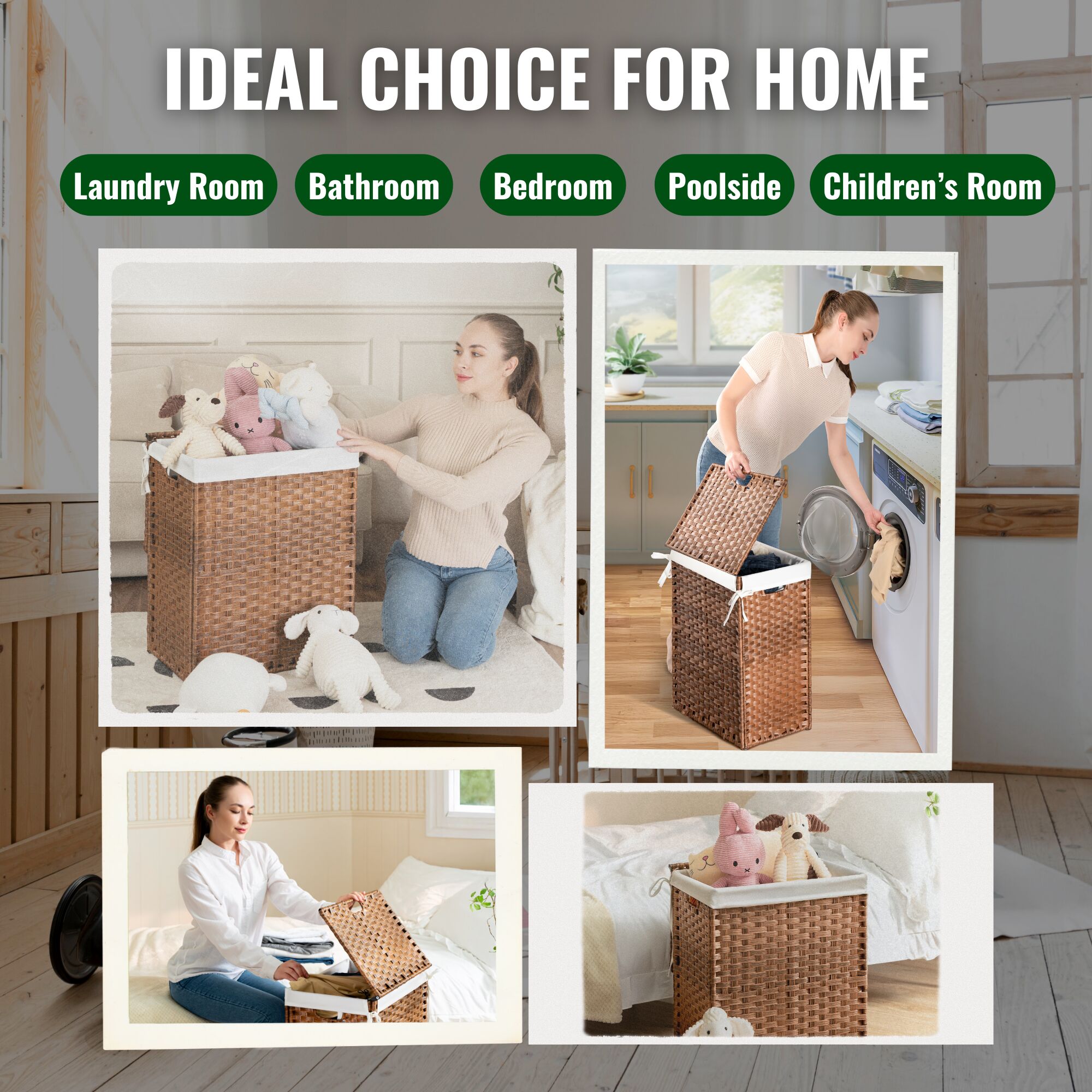 ZAKLOOP XU1422137077 Hamper-Baskets - View #6