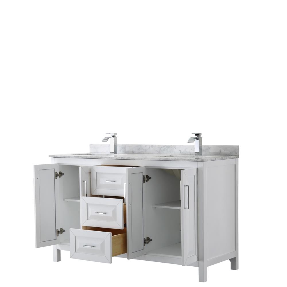 Wyndham Collection WCV252560DWHCMUNSMXX Bath-Vanity-Combo - View #2