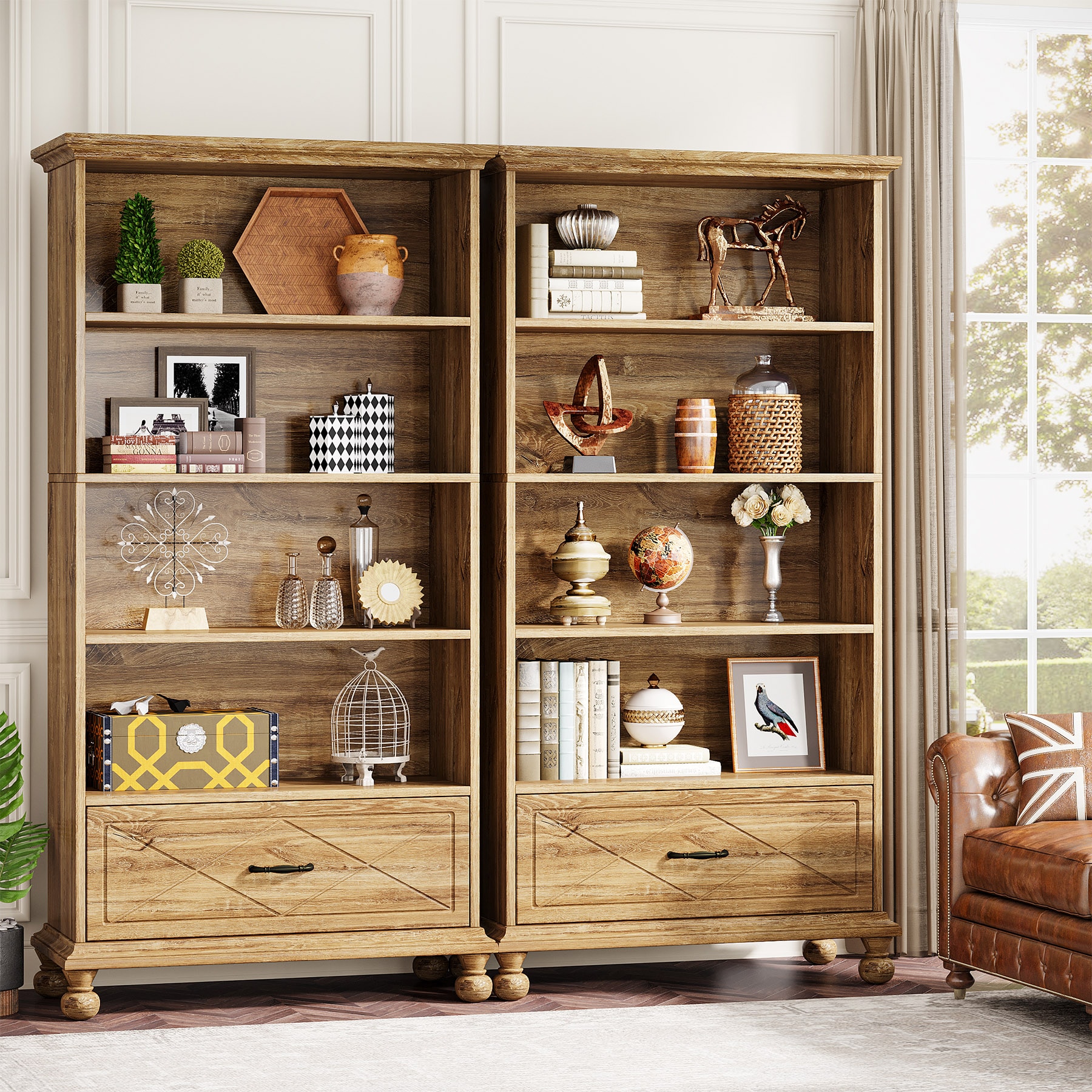 Tribesigns HOGA-NY147 bookcases - View #3