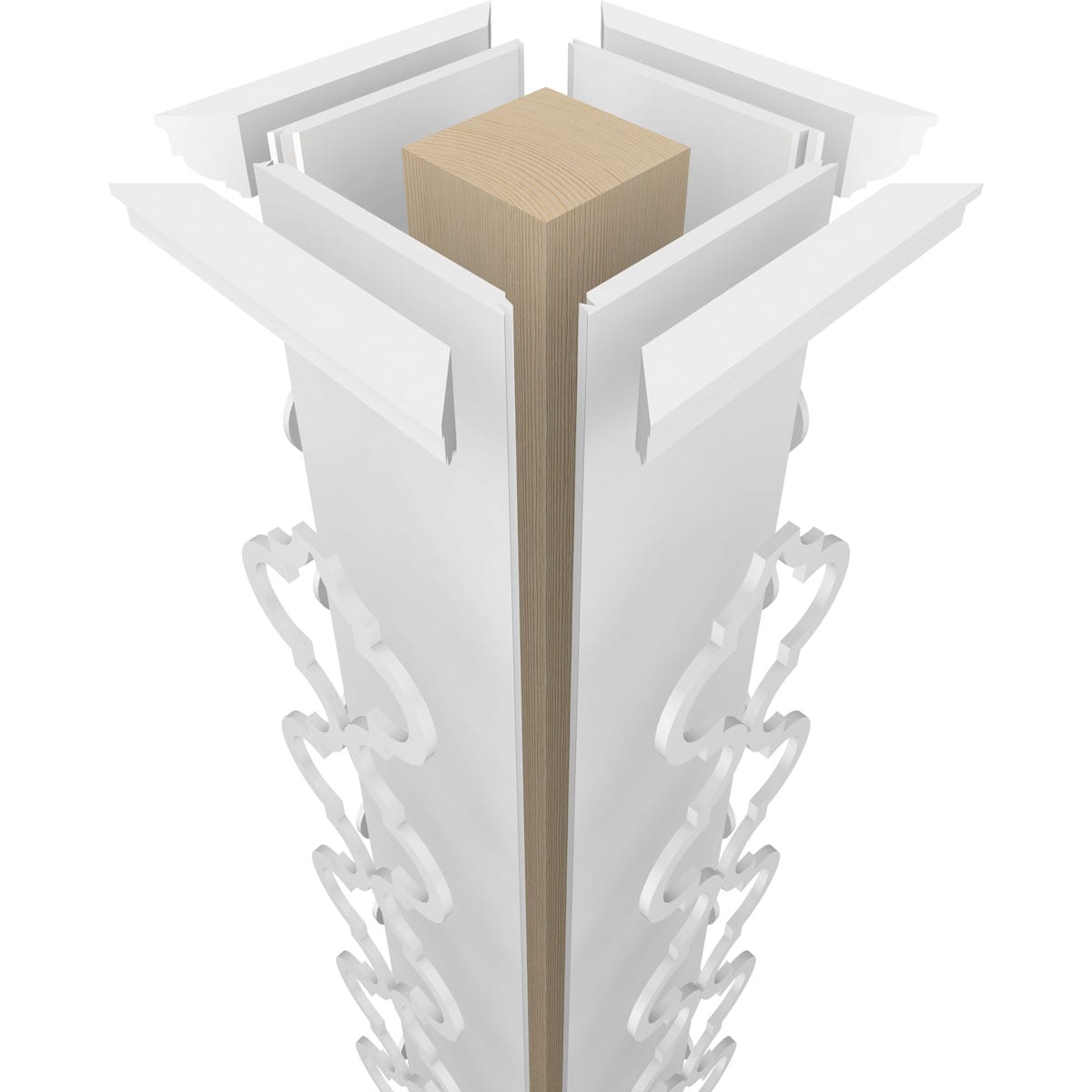 Ekena Millwork CC1209ENMKLTUTU Column-Wraps - View #7