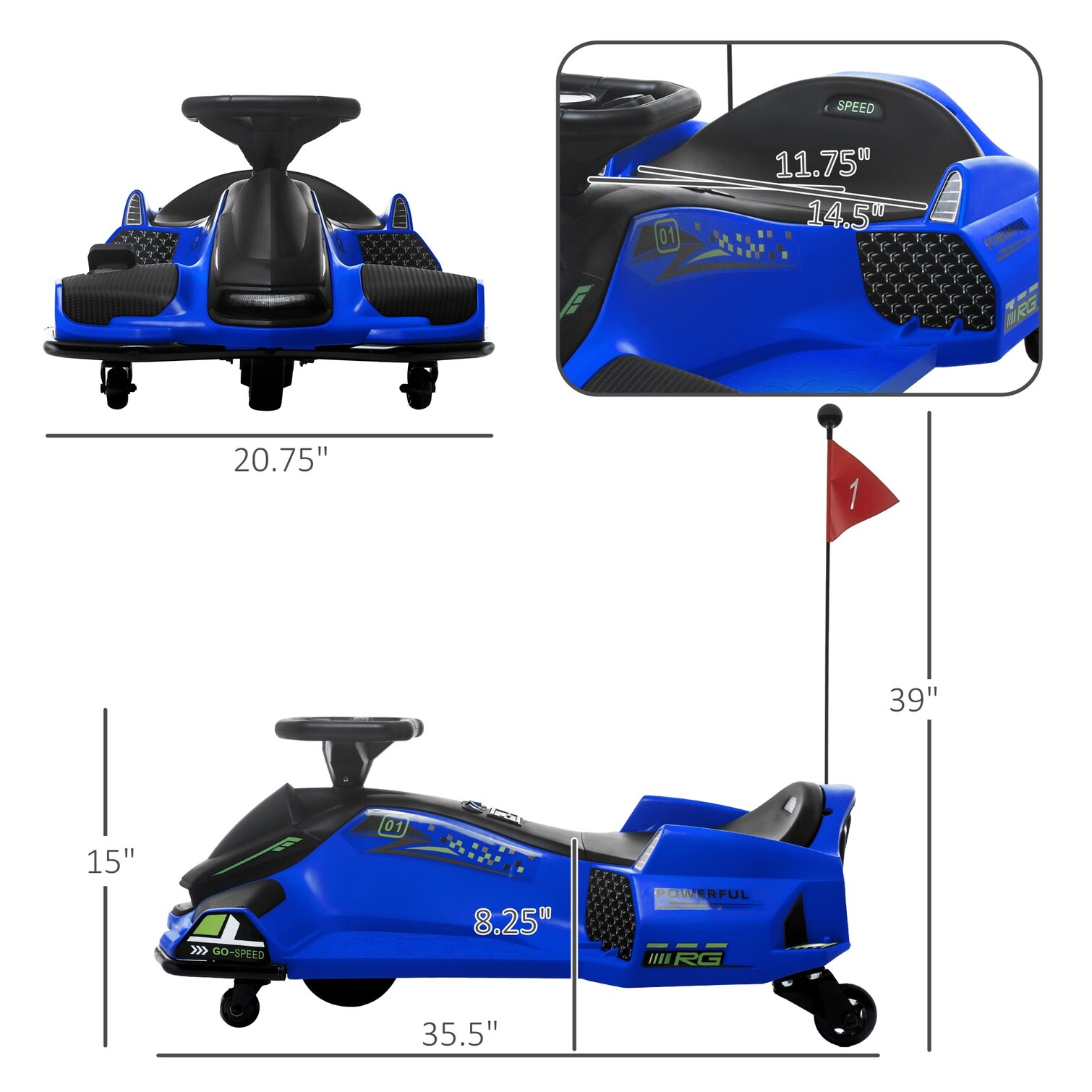 BBabe IGEJBU7RGUFH Go-Karts - View #8