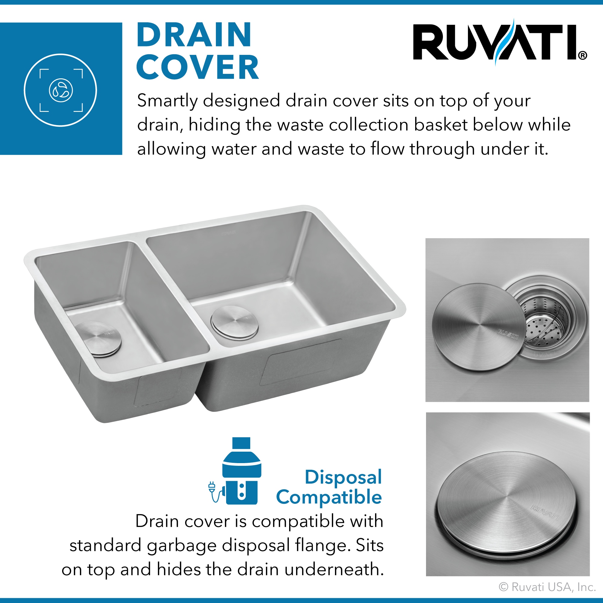 Ruvati RVM5307 Kitchen-Sinks - View #7