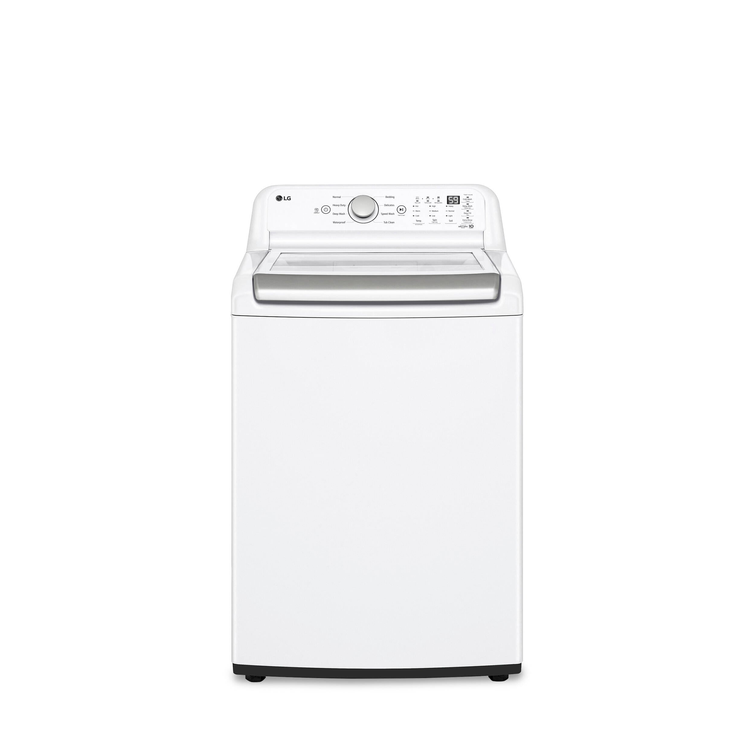 LG WT7155CW 4.8-cu ft High Efficiency Agitator Top-Load Washer ( White ) ENERGY STAR