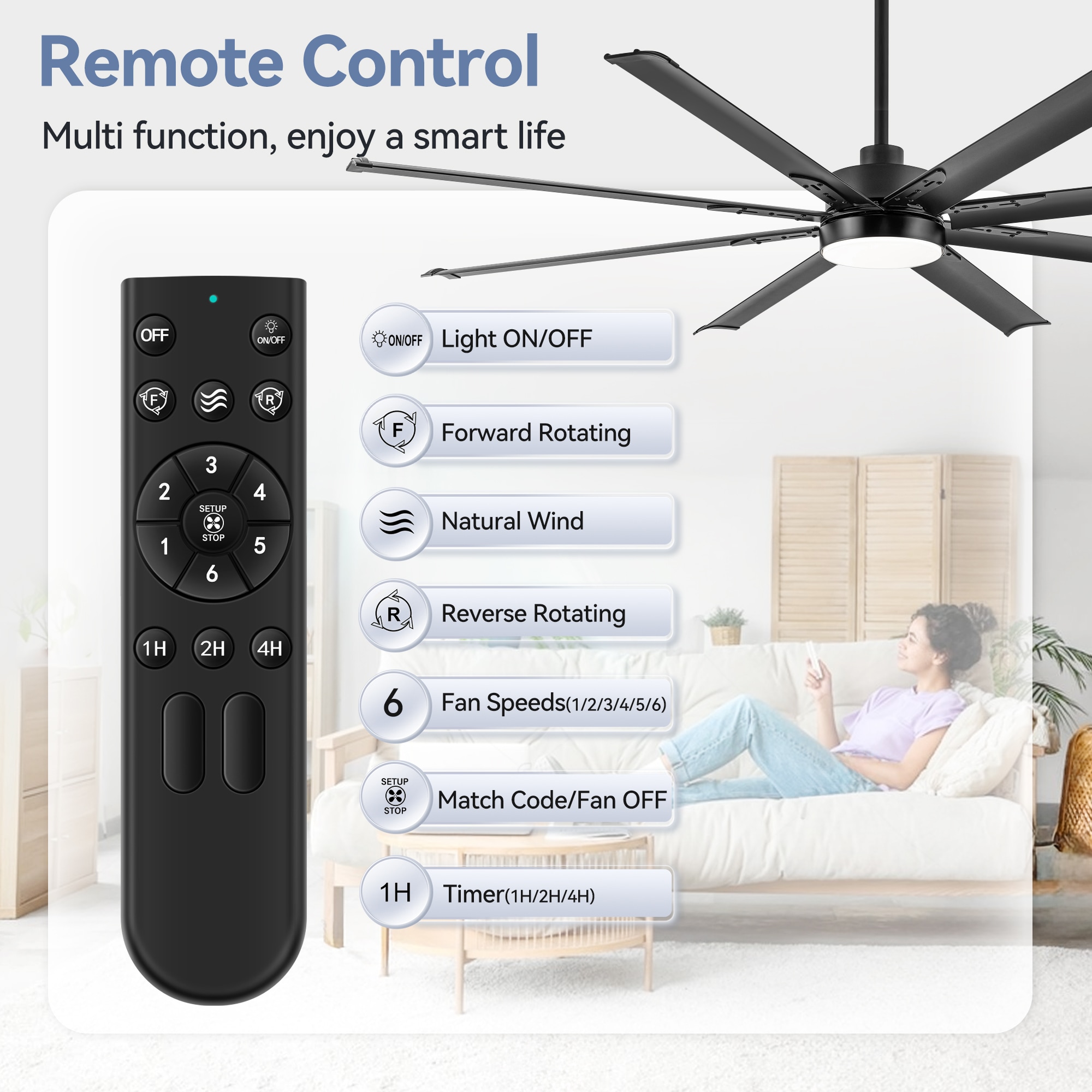 Breezary 32003-CG Ceiling-Fans - View #7