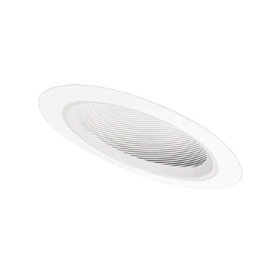 Halo 498W 6-in White Baffle Recessed Light Trim