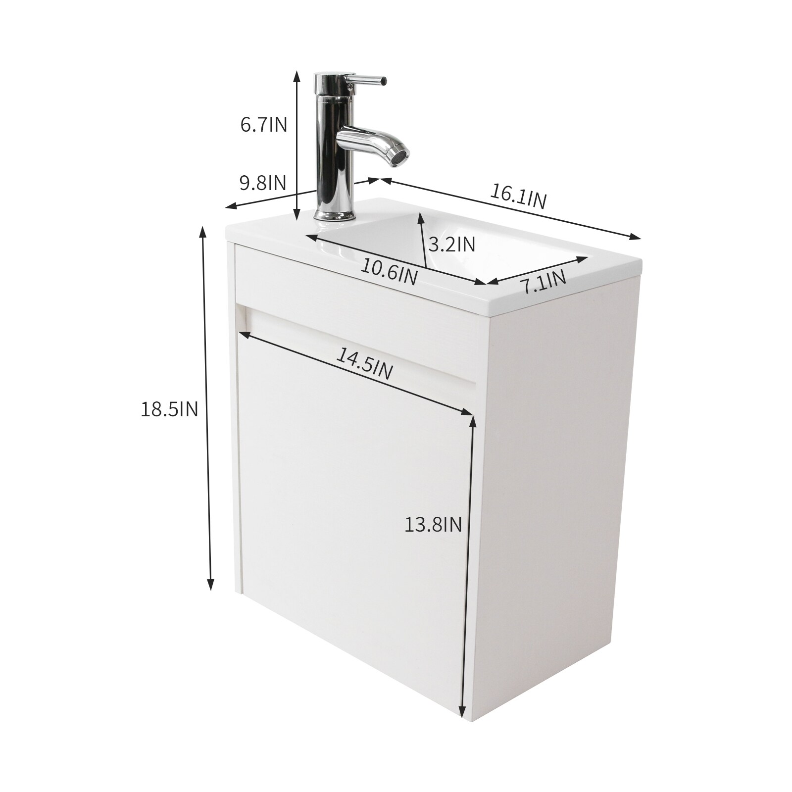 WONLINE USBR4731 Bath-Vanity-Combo - View #11
