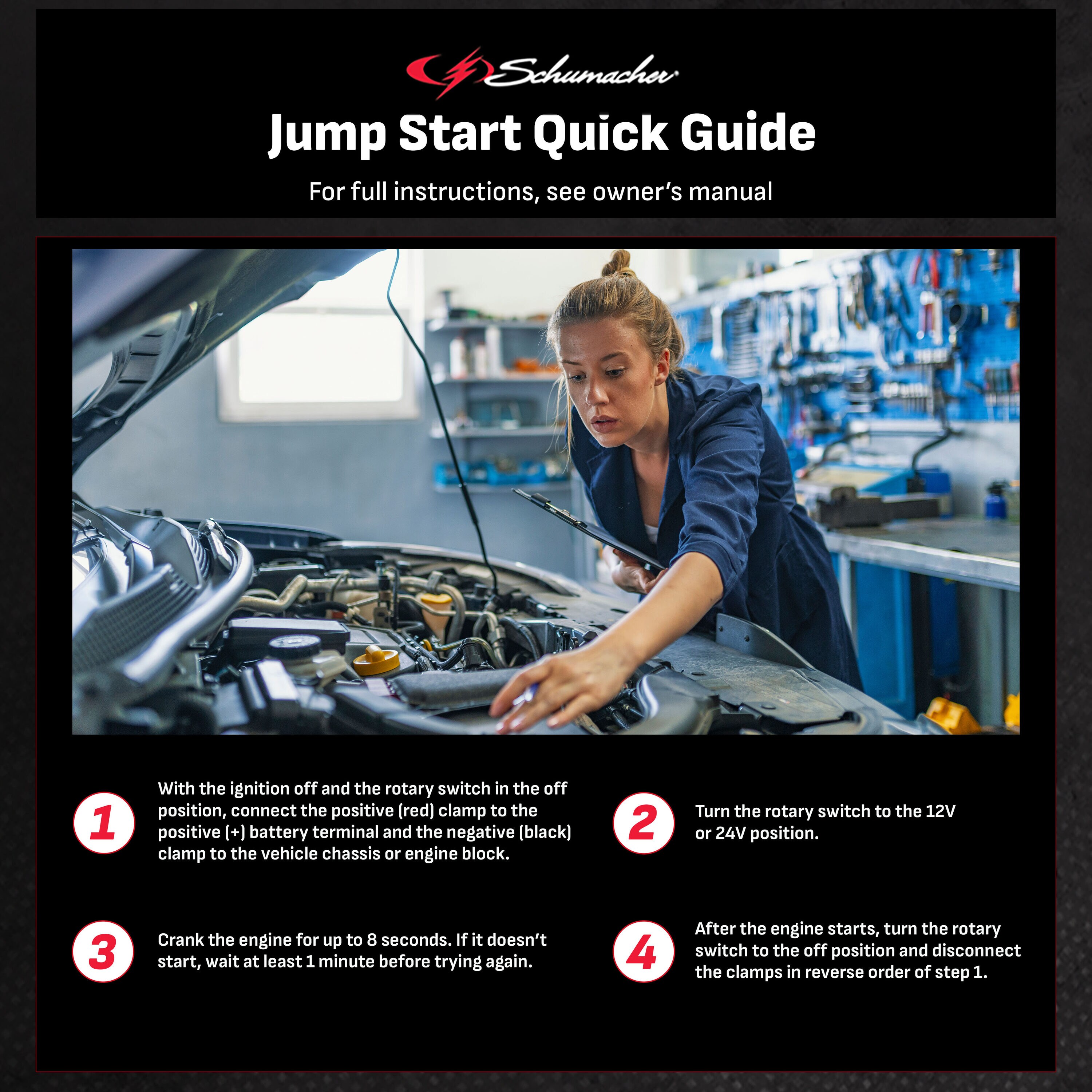 Schumacher Electric DSR166 Jump-Starters - View #5
