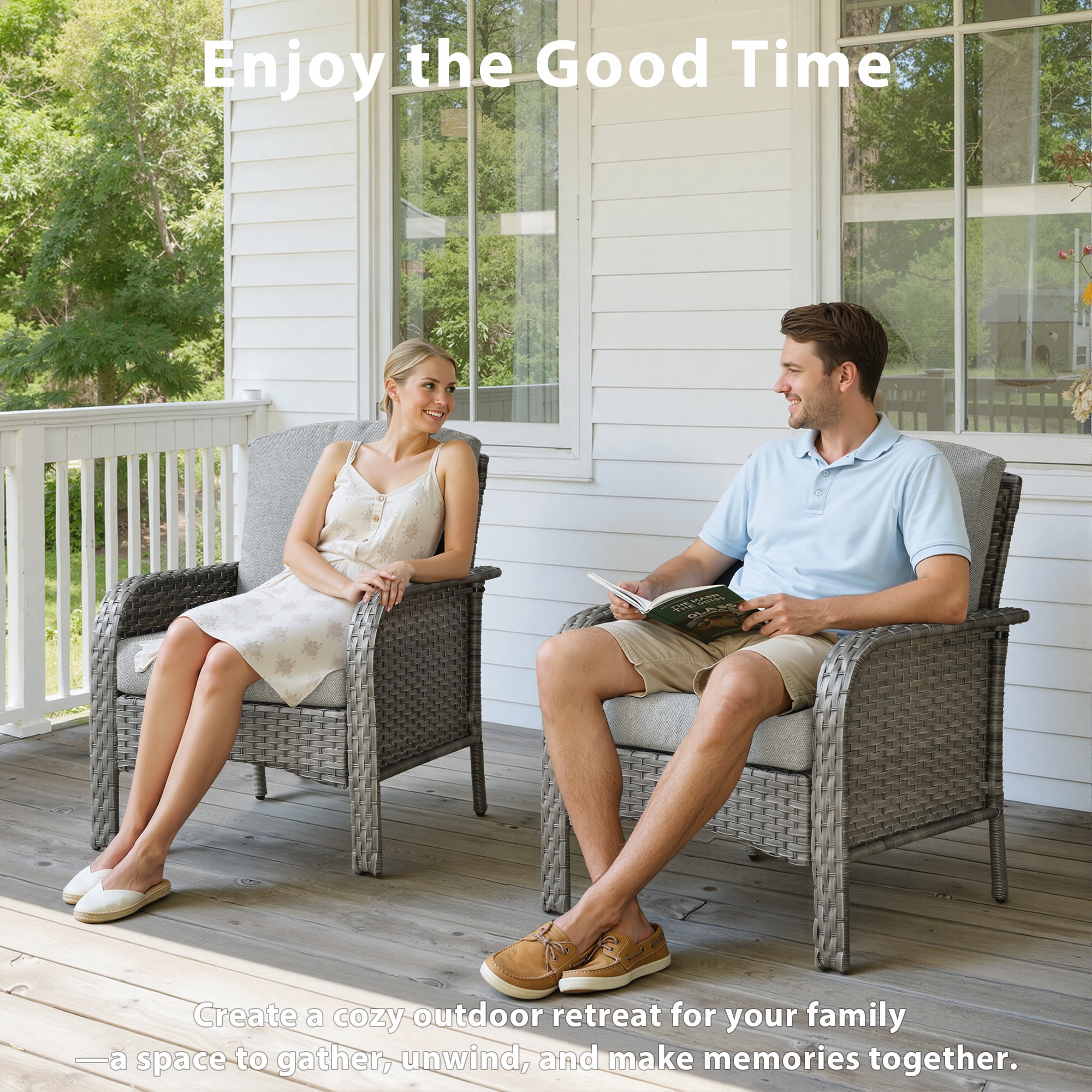 weaxty HMBNDS300 Patio-Conversation-Sets - View #2