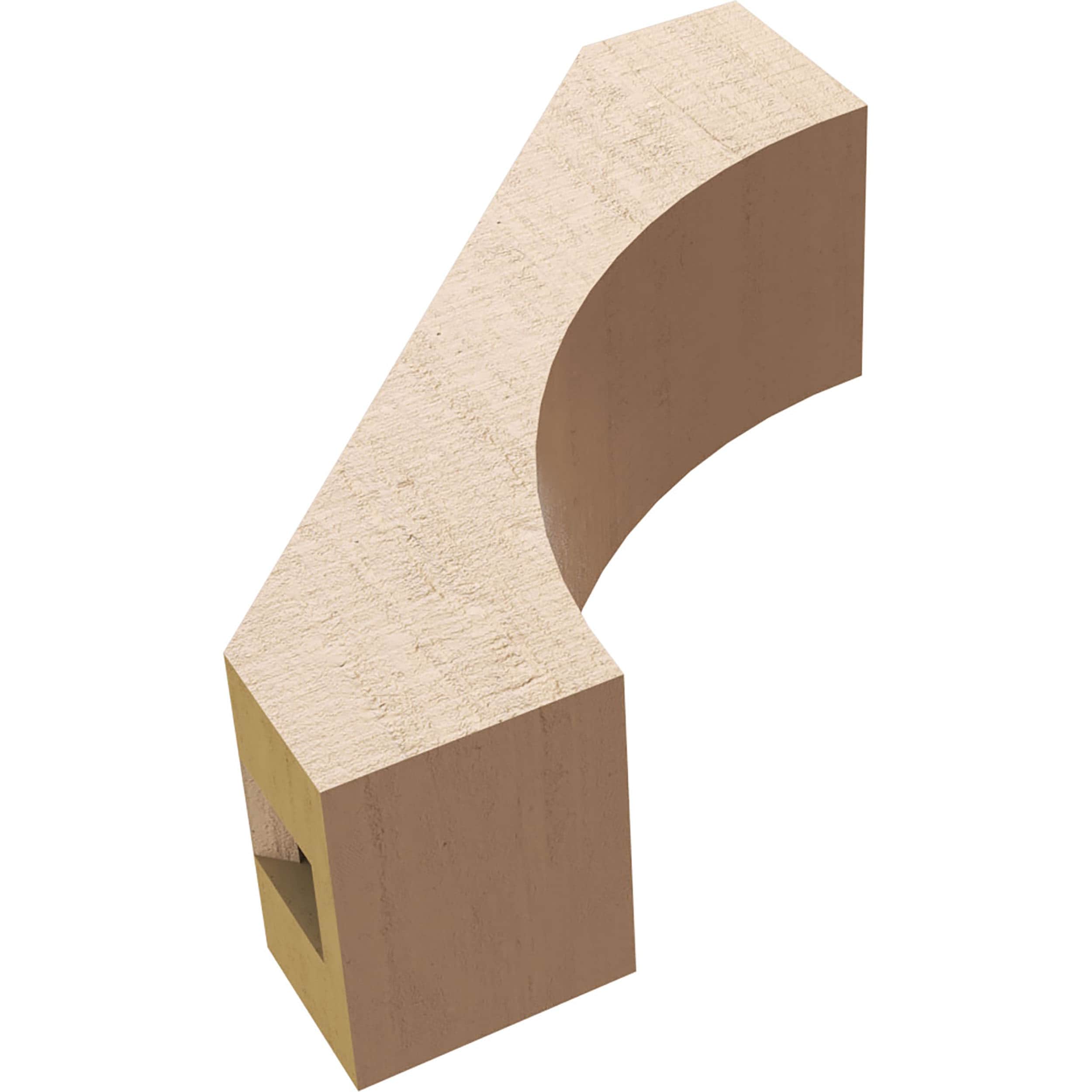 Ekena Millwork BRCUR03X08X08WTLRCPR braces - View #13