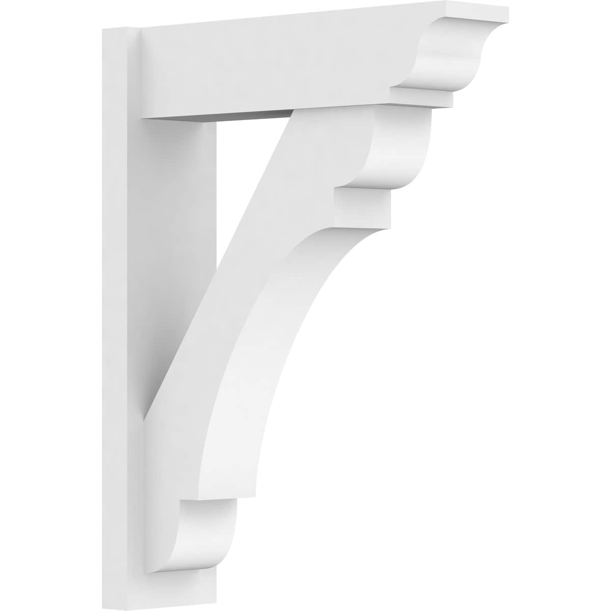 Ekena Millwork OUTP07X24X32OLY01 Olympic 7-in x 24-in x 32-in PVC Outlooker