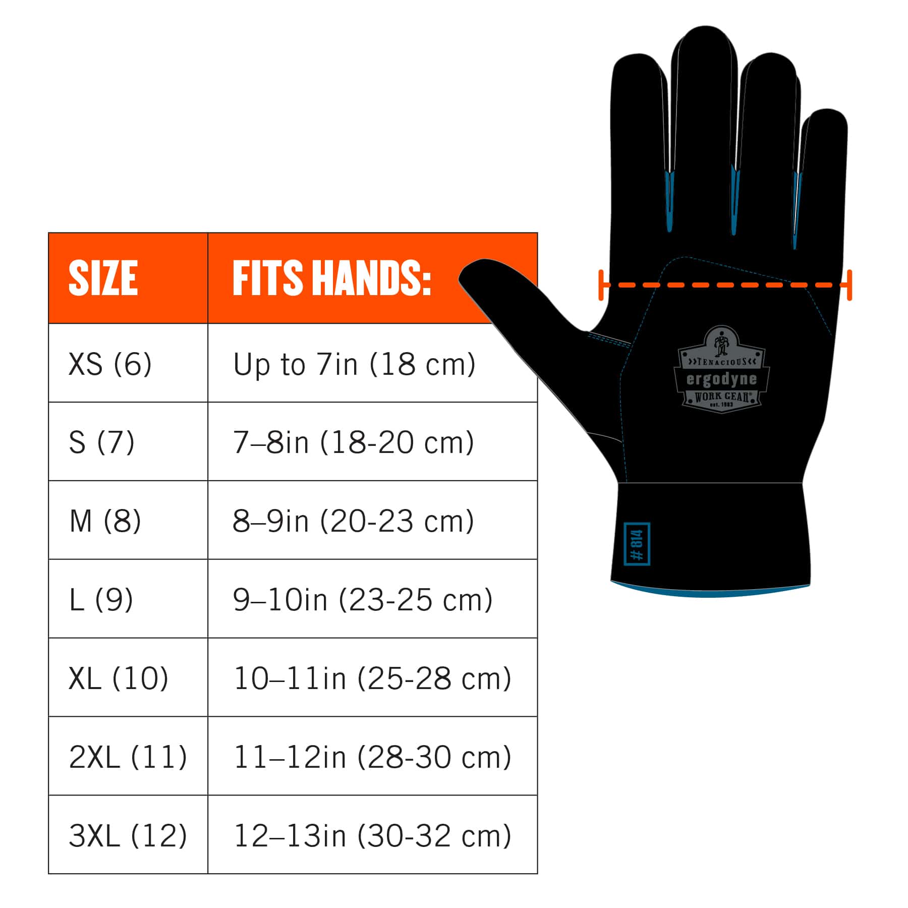 Ergodyne 17896 Work-Gloves - View #6